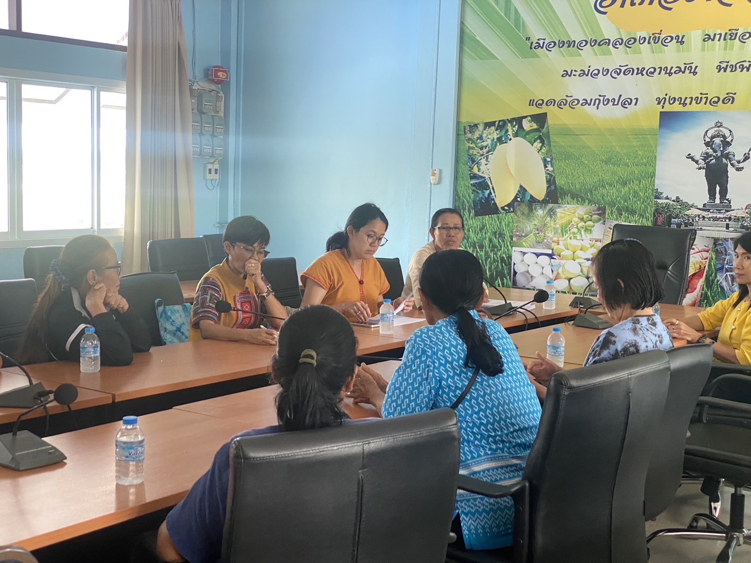 พช.ฉะเชิงเทราลงพื้นที่ติดตามการดำเนินงาน กองทุนพัฒนาบทบาทสตรี ประเภทเงินอุดหนุน  (ระหว่างปี 2561 ถึง 2566)