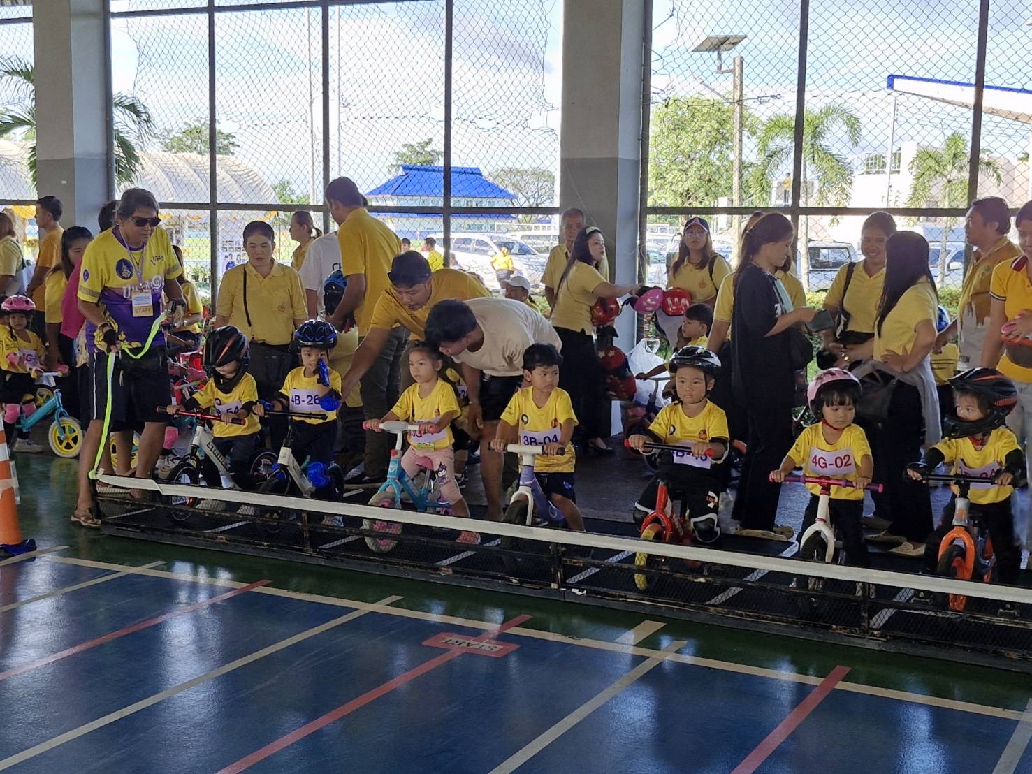 พช. ฉะเชิงเทรา ร่วมพิธีเปิดโครงการการแข่งขันจักรยานขาไถ (Balance Bike) เฉลิมพระเกียรติ พระบาทสมเด็จพระเจ้าอยู่หัว เนื่องในโอกาสพระราชพิธีมหามงคลเฉลิมพระชนมพรรษา 6 รอบ 72 พรรษา 28 กรกฎาคม 2567