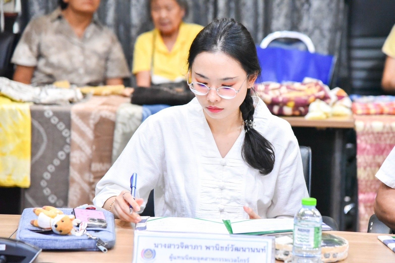 พช. ฉะเชิงเทรา จัดทำบันทึกข้อตกลงว่าด้วยการประสานความร่วมมือการส่งเสริมและสนับสนุนการใช้และสวมใส่ผ้าไทย