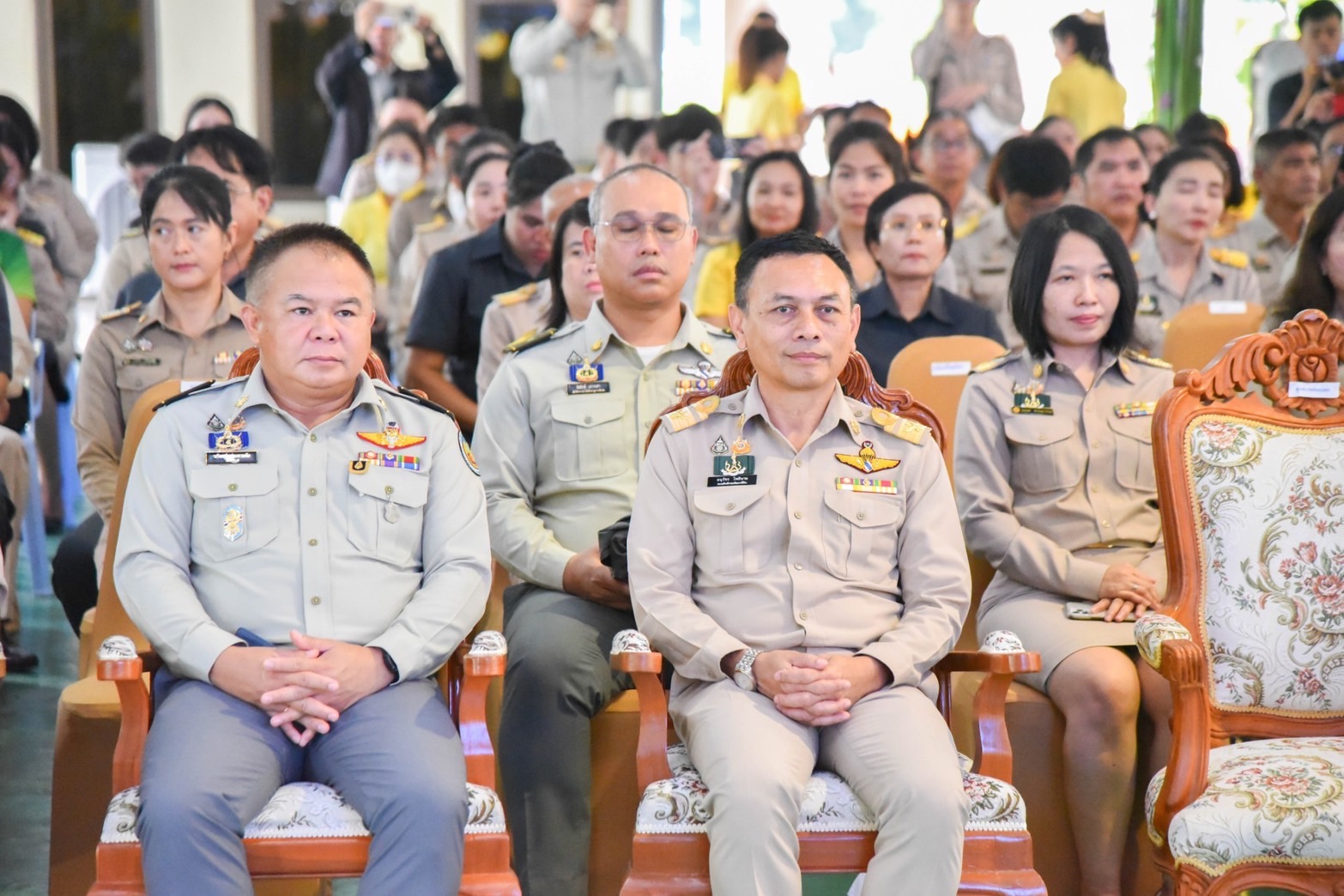 พช. ฉะเชิงเทรา ร่วมงานวันคล้ายวันสถาปนาศูนย์ศึกษาการพัฒนาเขาหินซ้อนอันเนื่องมาจากพระราชดำริ “45 ปี แห่งการพัฒนา 72 พรรษา มหามงคล”