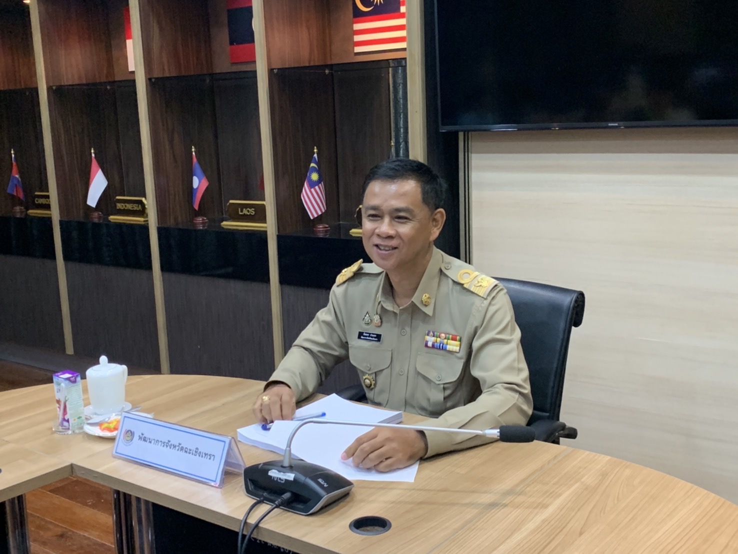 พช. ฉะเชิงเทรา ประชุมคณะทำงานพัฒนาเศรษฐกิจฐานรากและประชารัฐ (E3) ครั้งที่ 1/2567