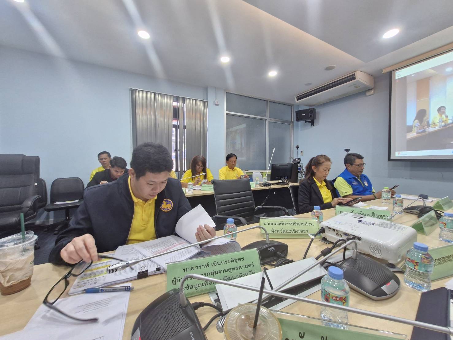 พช.ฉะเชิงเทรา ร่วมประชุมติดตามเร่งรัดการใช้จ่ายงบประมาณรายจ่ายประจำปีงบประมาณ พ.ศ. 2567 ในส่วนภูมิภาคฯ ครั้งที่ 2/2567 ผ่านระบบวีดิทัศน์ทางไกล (VCS)