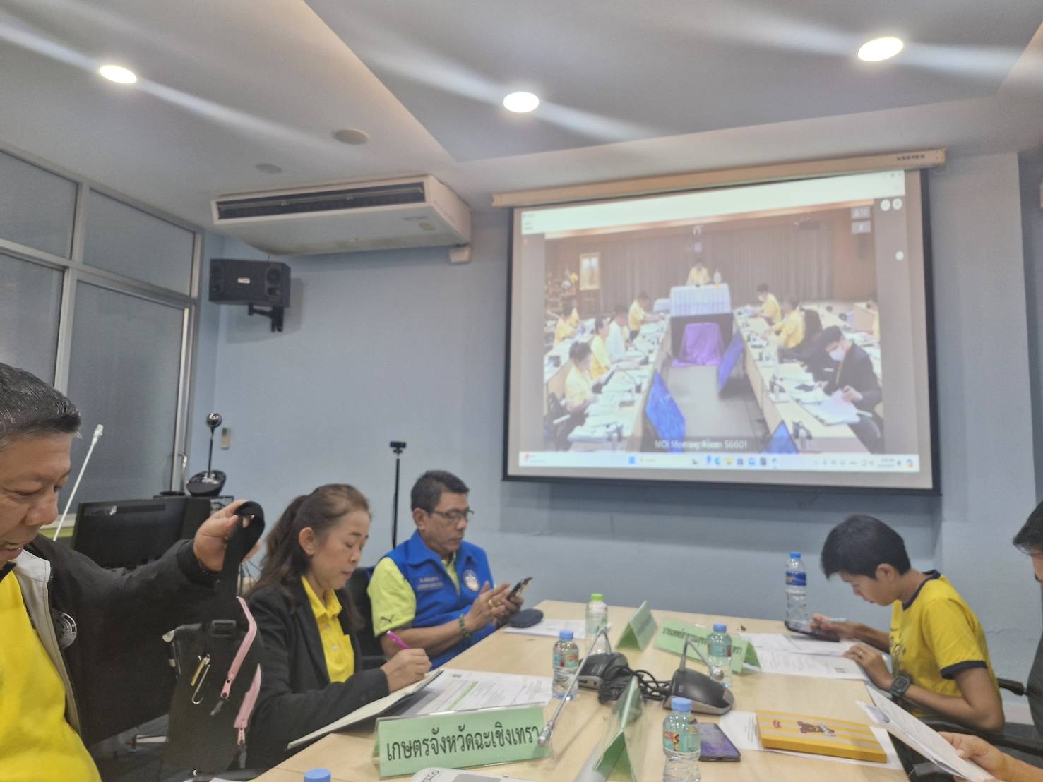 พช.ฉะเชิงเทรา ร่วมประชุมติดตามเร่งรัดการใช้จ่ายงบประมาณรายจ่ายประจำปีงบประมาณ พ.ศ. 2567 ในส่วนภูมิภาคฯ ครั้งที่ 2/2567 ผ่านระบบวีดิทัศน์ทางไกล (VCS)