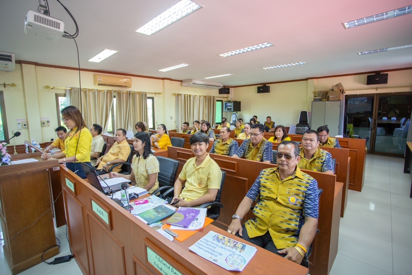 พช.ฉะเชิงเทรา ร่วมกับทีมสารสนเทศตำบลแสนภูดาษ เข้ารับการประกวดการจัดทำสารสนเทศตำบลต้นแบบเพื่อพัฒนาคุณภาพชีวิต ระดับประเทศ