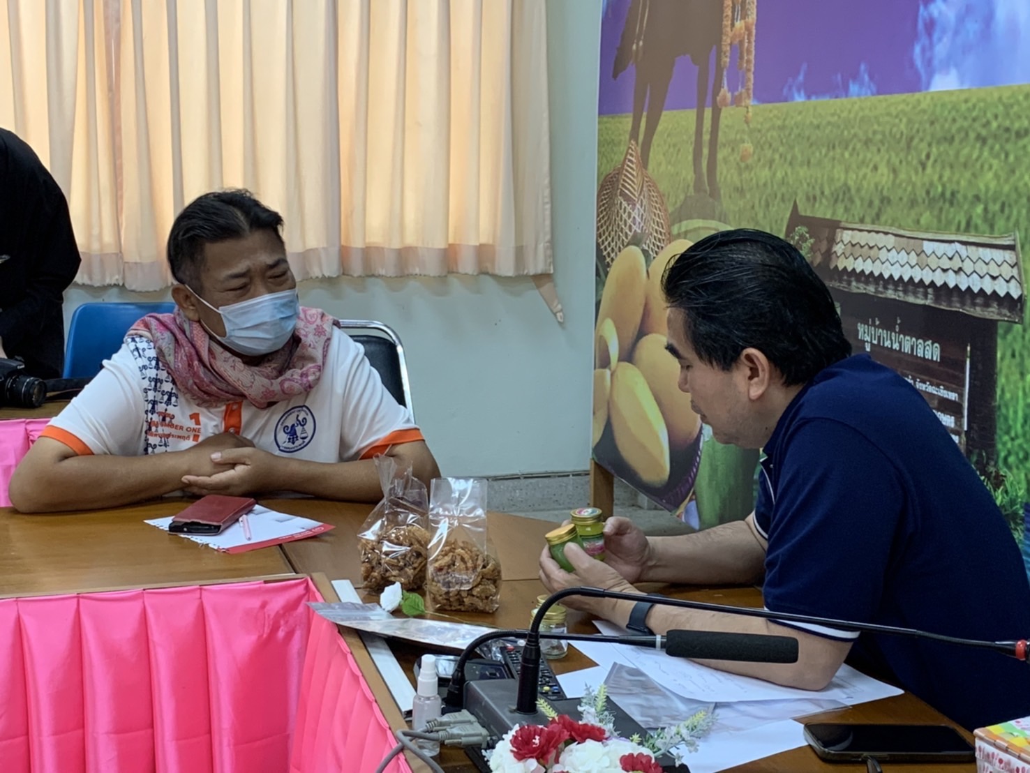 พช. ฉะเชิงเทรา ติดตามความก้าวหน้าโครงการพัฒนาผลิตภัณฑ์ OTOP กลุ่มปรับตัวสู่การพัฒนา (Quadrant D) ให้มีคุณภาพมาตรฐาน