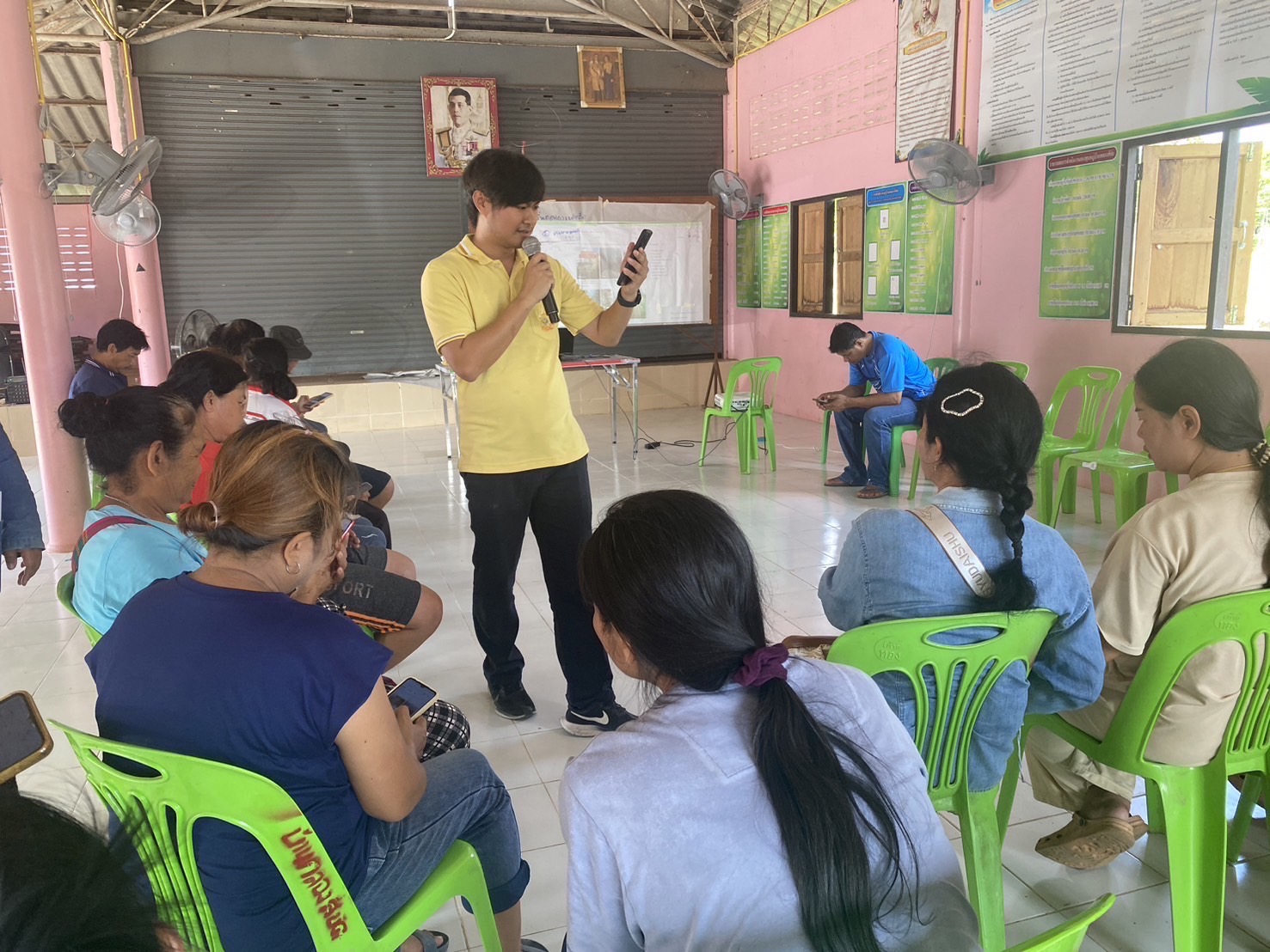 พช. ฉะเชิงเทรา บรรยาย การสร้างสื่อออนไลน์ เพื่อประชาสัมพันธ์แหล่งท่องเที่ยว ตามโครงการ๙;๑๐ ปฏิบัติบูชา “สืบสาน รักษา ต่อยอด” เพื่อพัฒนาชุมชน ประจำปิ ๒๕๖๗ “ท่องเที่ยวสุขใจ ธารน้ำไหลคลองสียัด”