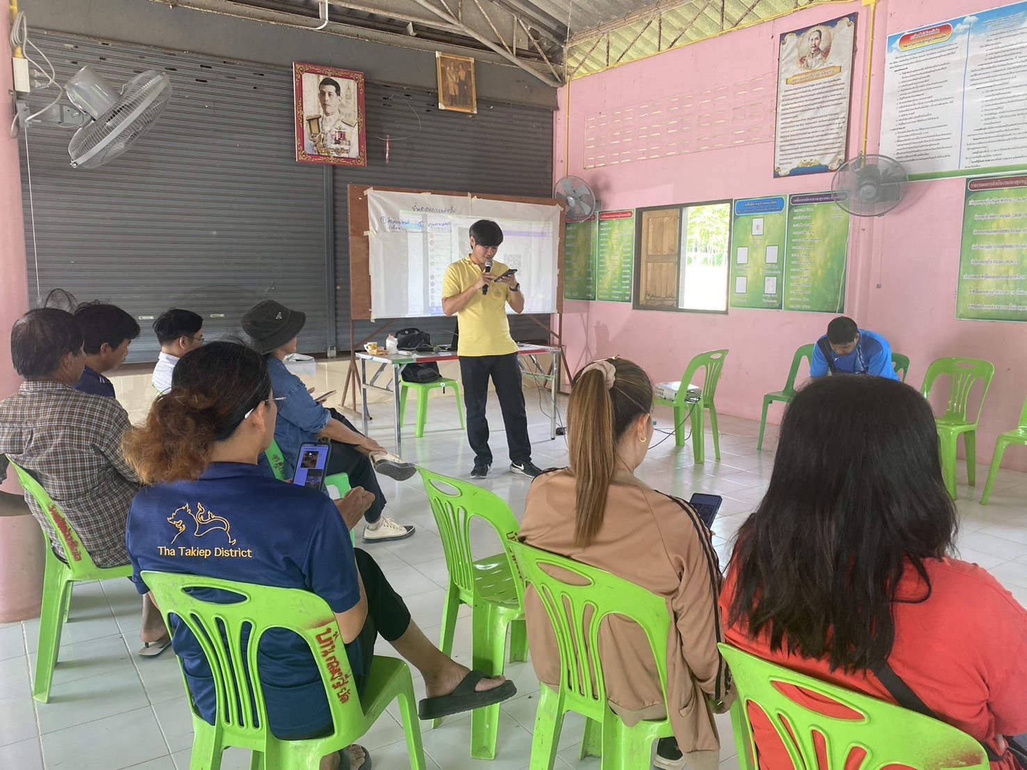 พช. ฉะเชิงเทรา บรรยาย การสร้างสื่อออนไลน์ เพื่อประชาสัมพันธ์แหล่งท่องเที่ยว ตามโครงการ๙;๑๐ ปฏิบัติบูชา “สืบสาน รักษา ต่อยอด” เพื่อพัฒนาชุมชน ประจำปิ ๒๕๖๗ “ท่องเที่ยวสุขใจ ธารน้ำไหลคลองสียัด”