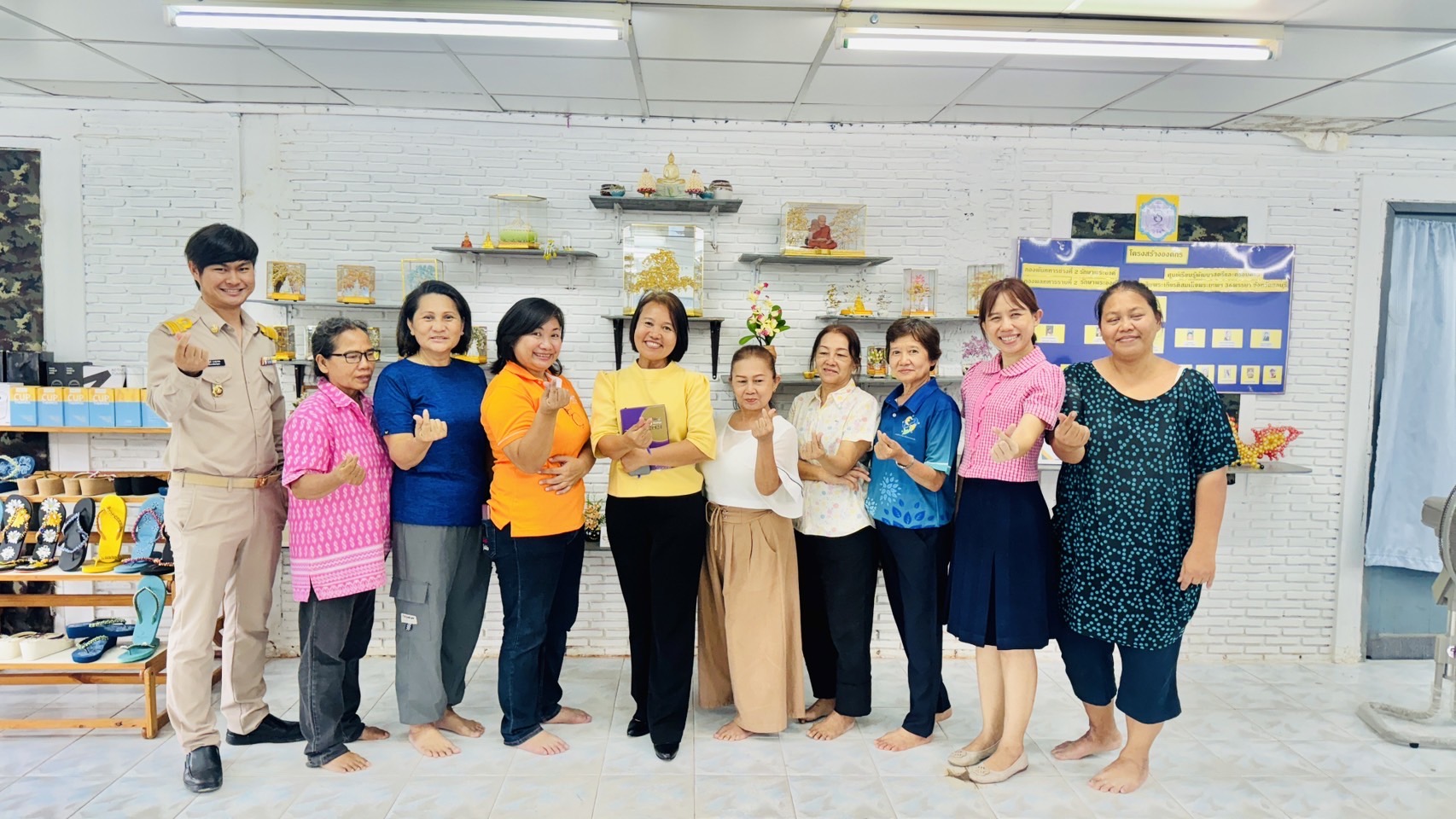 พช.ฉะเชิงเทรา ติดตาม สนับสนุนการดำเนินงานตามโครงการพัฒนาศักยภาพผู้ประกอบการสู่ยุค 4.0 กิจกรรมติดตามสนับสนุนการนำความรู้ไปประยุกต์ใช้ในการเพิ่มช่องทางการจำหน่าย