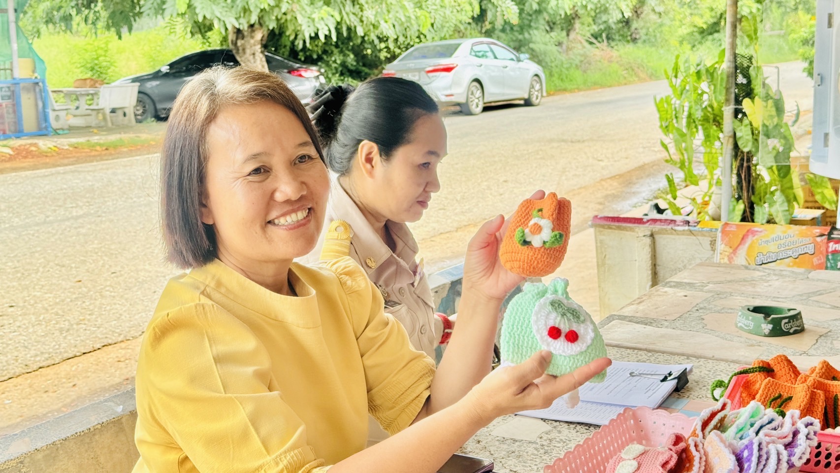 พช.ฉะเชิงเทรา ติดตาม สนับสนุนการดำเนินงานตามโครงการพัฒนาศักยภาพผู้ประกอบการสู่ยุค 4.0 กิจกรรมติดตามสนับสนุนการนำความรู้ไปประยุกต์ใช้ในการเพิ่มช่องทางการจำหน่าย