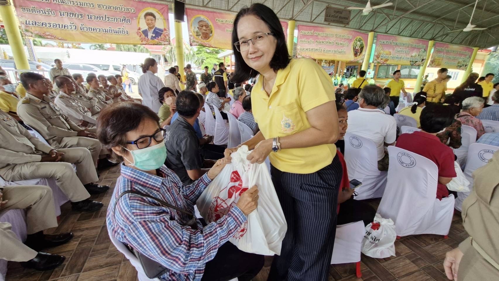 พช. ฉะเชิงเทรา ร่วมโครงการ “จังหวัดฉะเชิงเทรา บำบัดทุกข์ บำรุงสุข สร้างรอยยิ้มให้ประชาชน” ประจำปีงบประมาณ พ.ศ. 2567