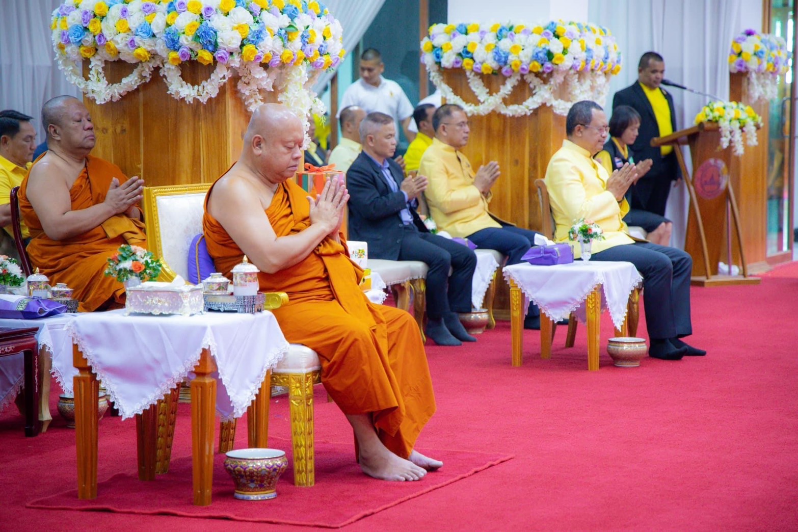 🙏🏻พช.ฉะเชิงเทรา ร่วมพิธีบำเพ็ญกุศล