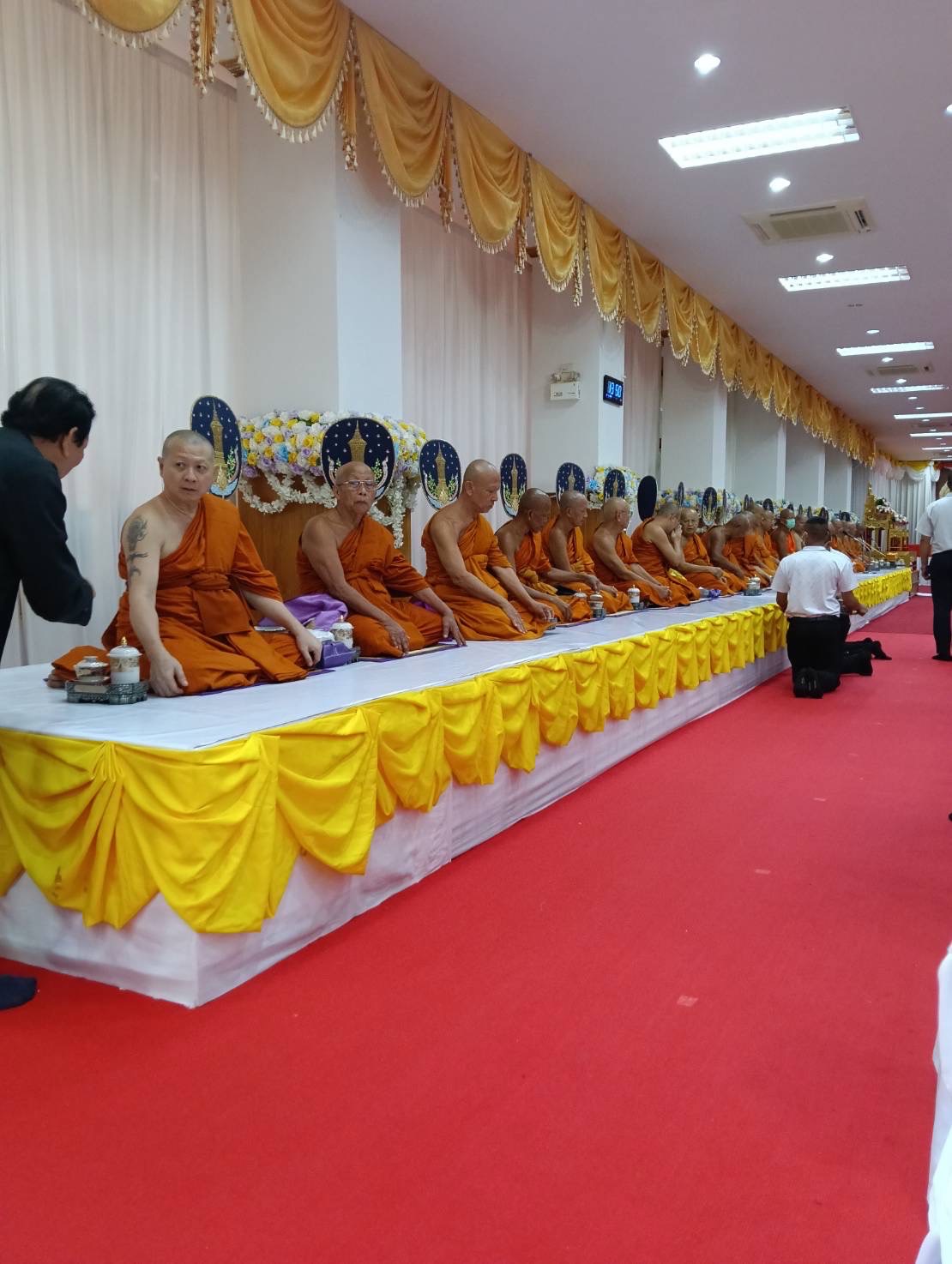 🙏🏻พช.ฉะเชิงเทรา ร่วมพิธีบำเพ็ญกุศล