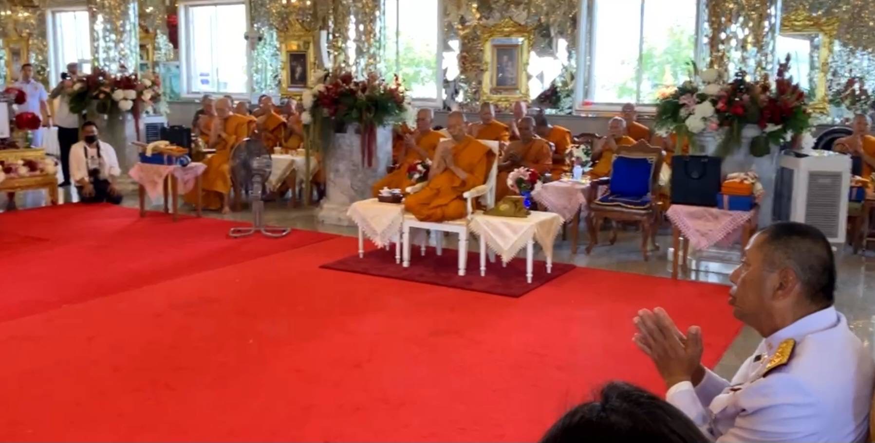พช. ฉะเชิงเทรา ร่วมแสดงมุทิตาจิตพระภาวนาประชานุกูล วิ. ในโอกาส ได้รับพระราชทานเลื่อนสมณศักดิ์เป็น พระราชวัชรภาวนาโกศล วิ. เจ้าอาวาสวัดวีระโชติธรรมาราม