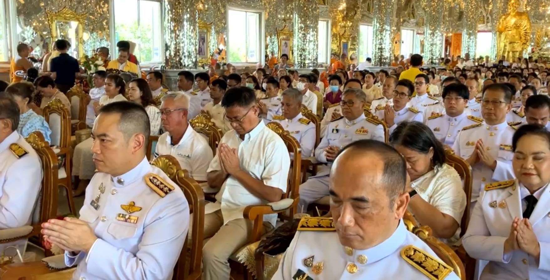 พช. ฉะเชิงเทรา ร่วมแสดงมุทิตาจิตพระภาวนาประชานุกูล วิ. ในโอกาส ได้รับพระราชทานเลื่อนสมณศักดิ์เป็น พระราชวัชรภาวนาโกศล วิ. เจ้าอาวาสวัดวีระโชติธรรมาราม