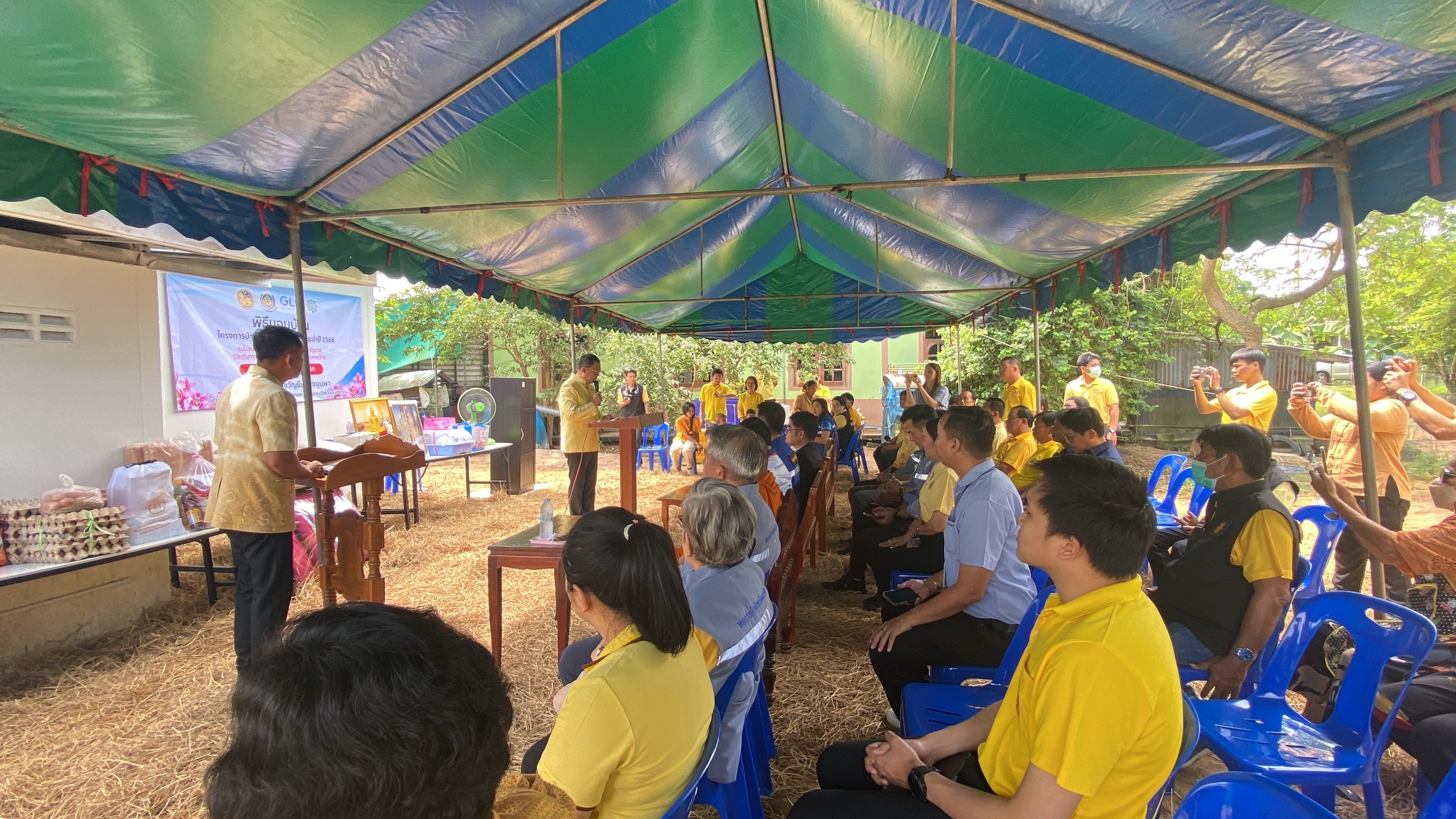 จังหวัดฉะเชิงเทรา ส่งมอบบ้านโครงการบ้านห่วงใยจากใจ GLO ประจำปี 2566  วันพฤหัสบดีที่ 19 กันยายน 2567 ณ บ้านเลขที่ 281/1 หมู่ที่ 3 ตำบลหนองยาว อำเภอพนมสารคาม จังหวัดฉะเชิงเทรา