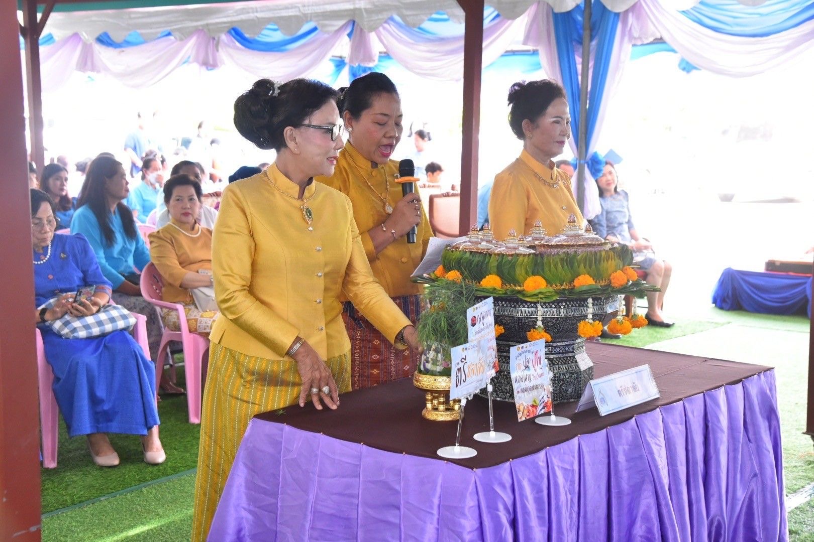 📣📣 พช.ฉะเชิงเทรา จัดกิจกรรมประกวดใส่ผ้าไทยไปวัด จัดสำรับคาวหวานถวายพระ ‼️