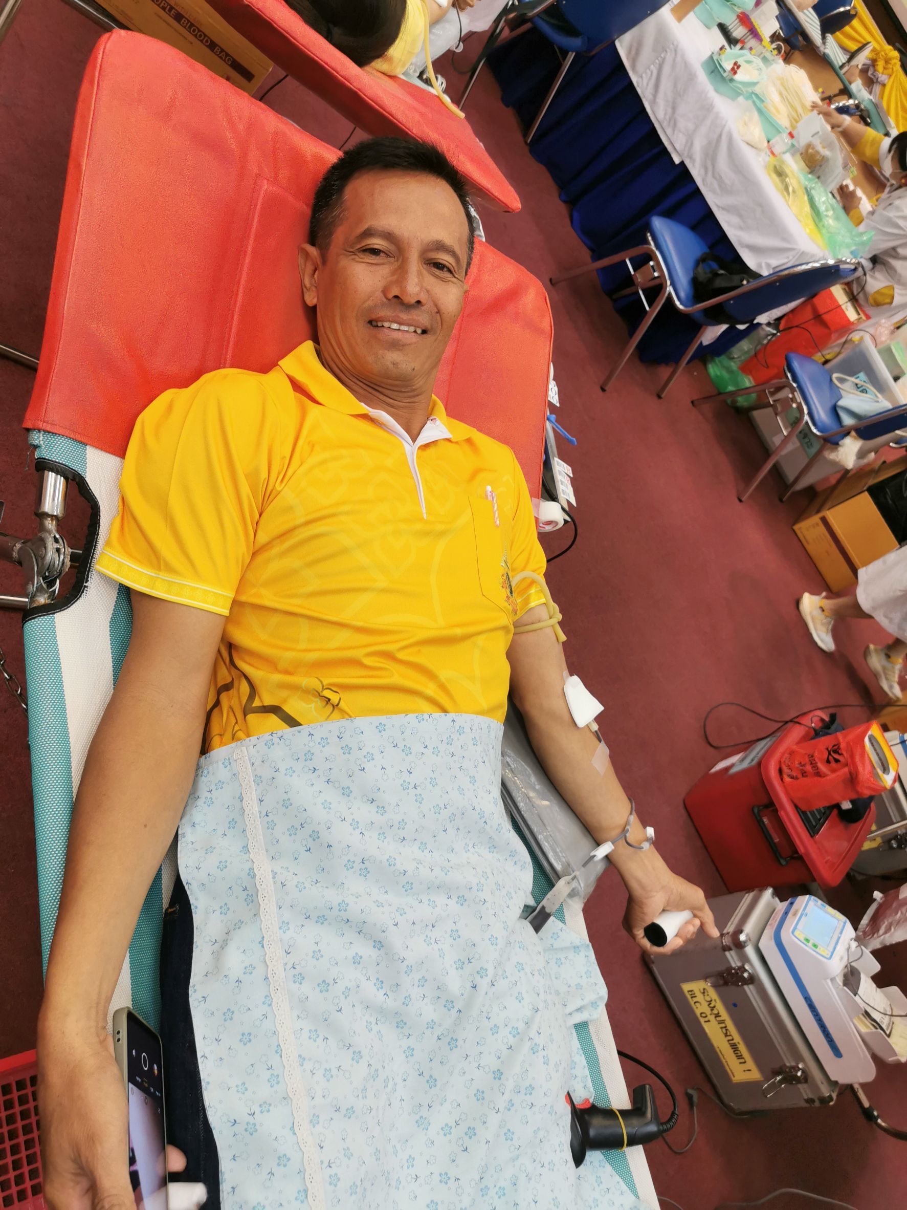 พช. แปดริ้ว ร่วมบริจาคโลหิตถวายเป็นพระราชกุศล ครั้งที่ 4/2567