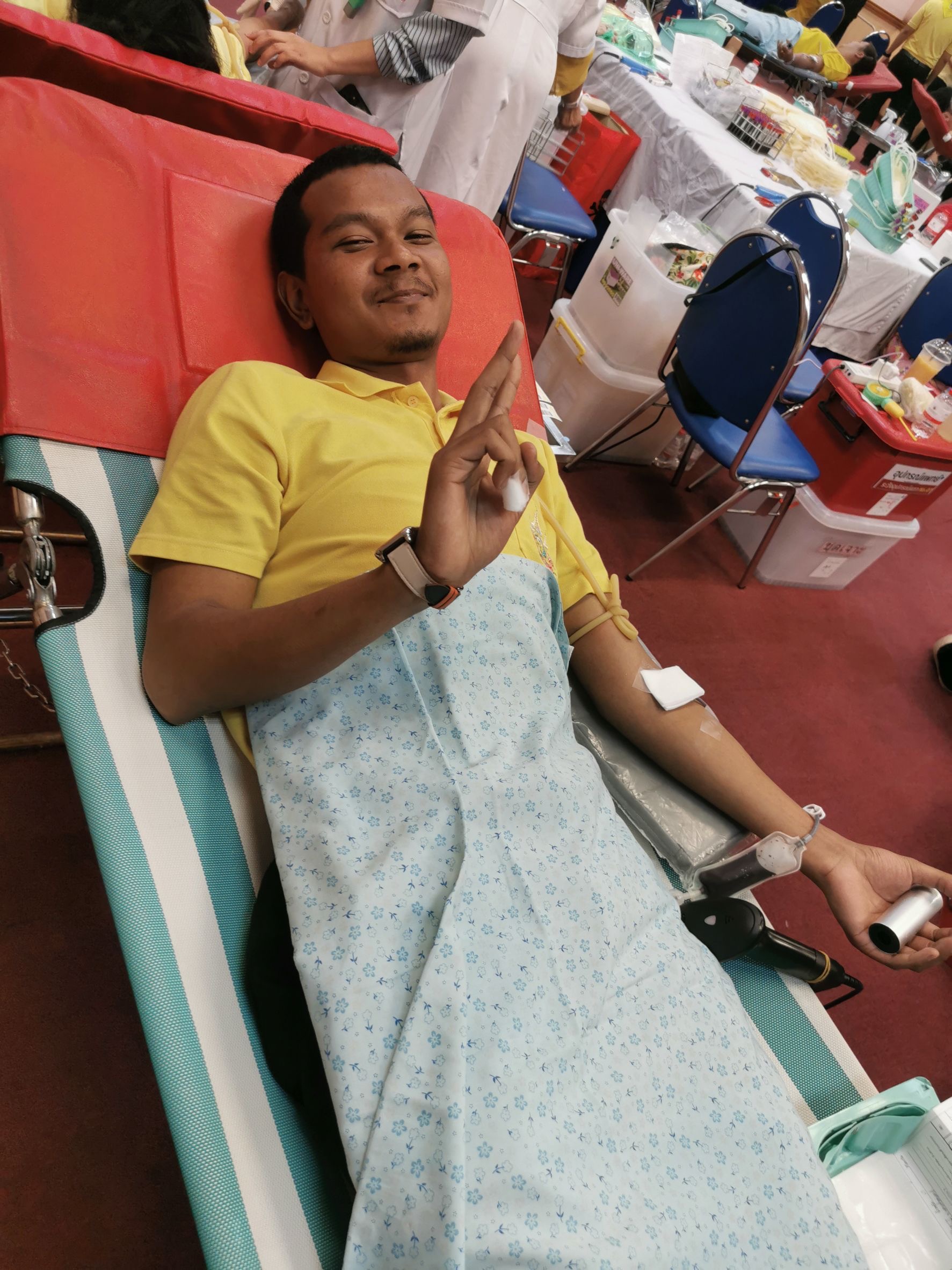 พช. แปดริ้ว ร่วมบริจาคโลหิตถวายเป็นพระราชกุศล ครั้งที่ 4/2567