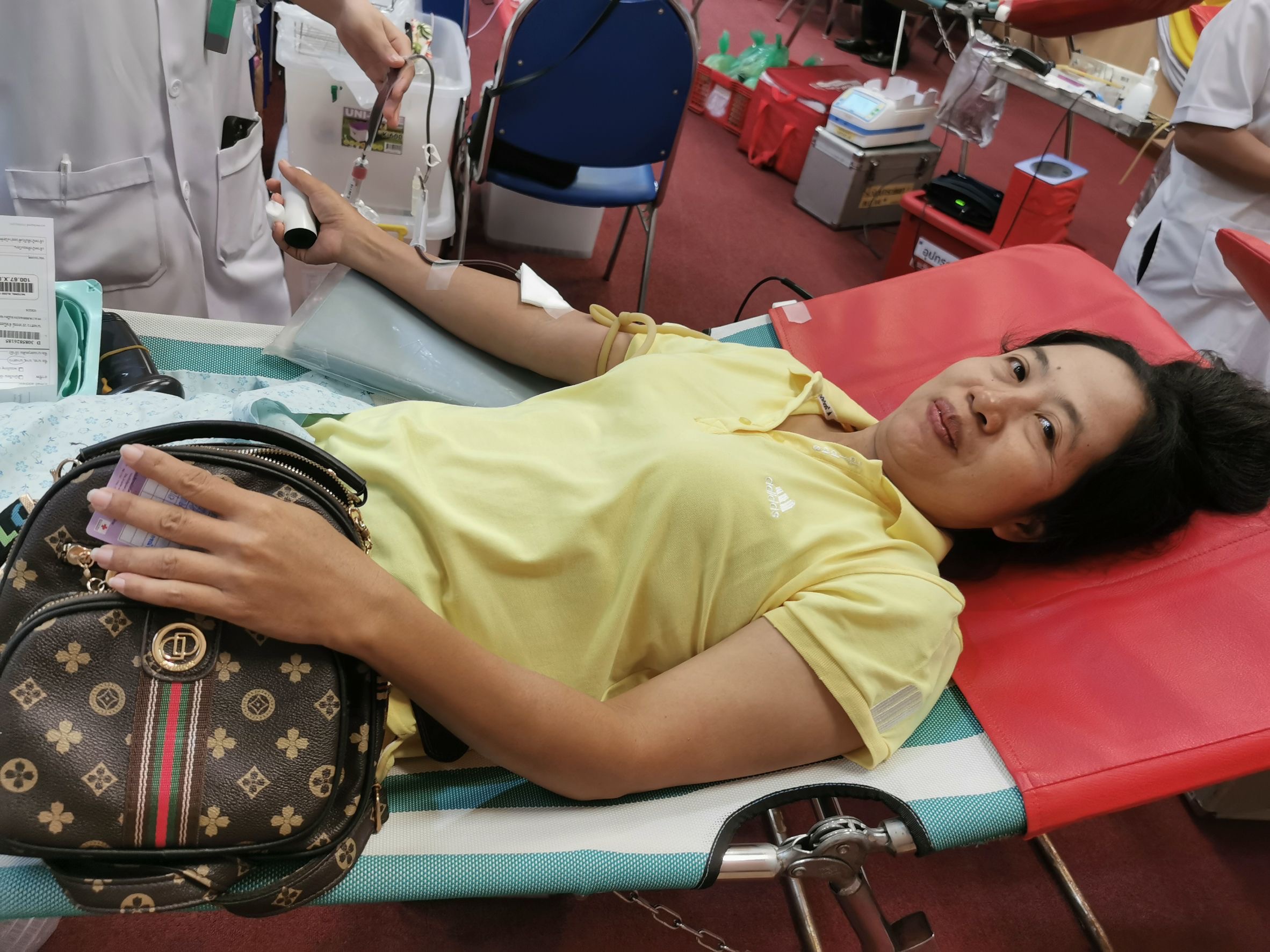 พช. แปดริ้ว ร่วมบริจาคโลหิตถวายเป็นพระราชกุศล ครั้งที่ 4/2567