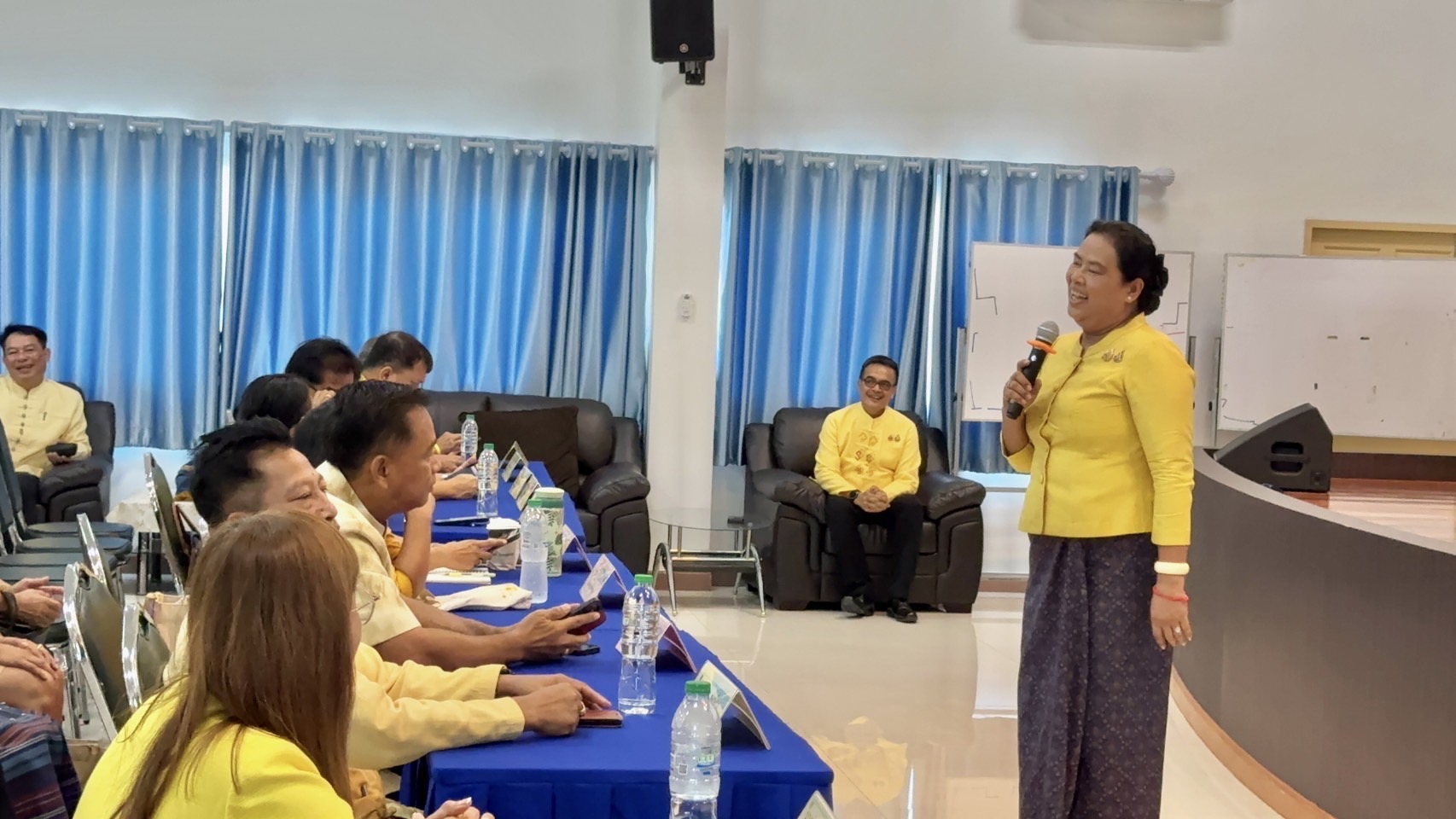 พช. ฉะเชิงเทรา ร่วมประชุมเชิงปฏิบัติการตรวจติดตามผลการดำเนินงานของหน่วยรับตรวจรายไตรมาส ไตรมาสที่ 4