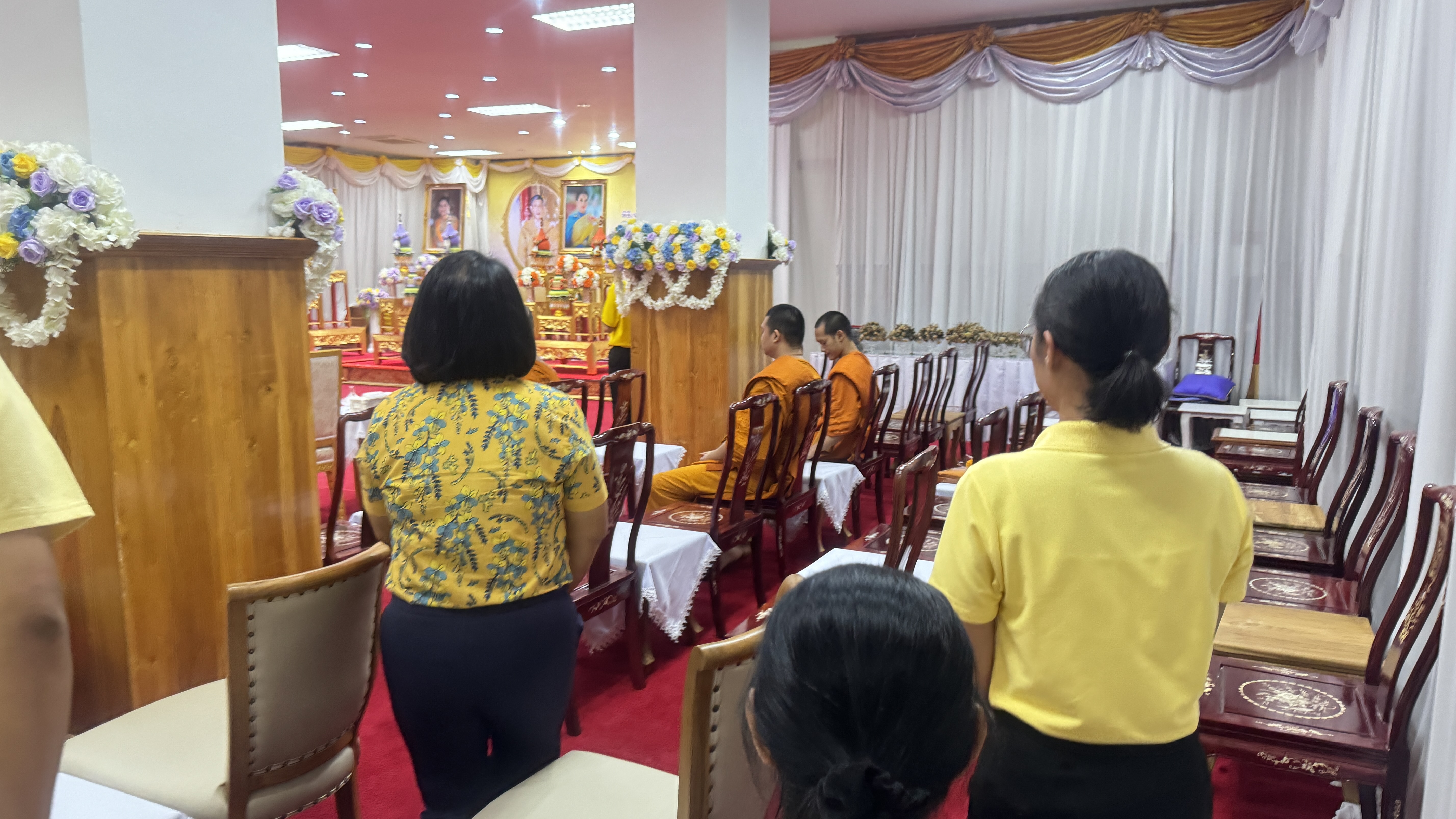 พช. ฉะเชิงเทรา ร่วมพิธีเจริญพระพุทธมนต์ เจริญจิตภาวนา เฉลิมพระเกียรติถวายพระพรชัยมงคลแด่ พระบาทสมเด็จพระเจ้าอยู่หัว และพระบรมวงศานุวงศ์ทุกพระองค์ เนื่องในโอกาสวันมหามงคลเฉลิมพระชนมพรรษา 6 รอบ 28 กรกฎาคม 2567