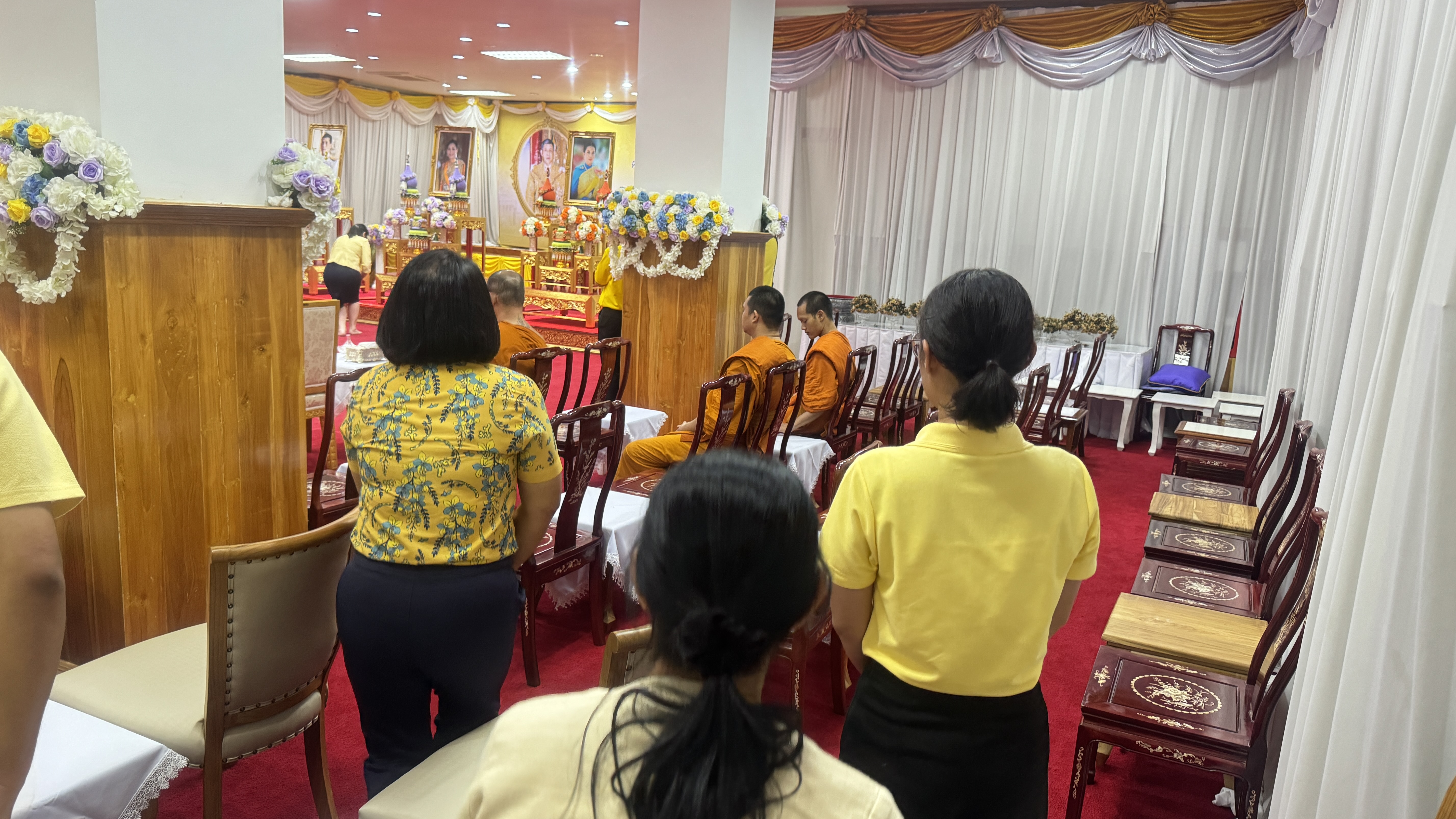 พช. ฉะเชิงเทรา ร่วมพิธีเจริญพระพุทธมนต์ เจริญจิตภาวนา เฉลิมพระเกียรติถวายพระพรชัยมงคลแด่ พระบาทสมเด็จพระเจ้าอยู่หัว และพระบรมวงศานุวงศ์ทุกพระองค์ เนื่องในโอกาสวันมหามงคลเฉลิมพระชนมพรรษา 6 รอบ 28 กรกฎาคม 2567