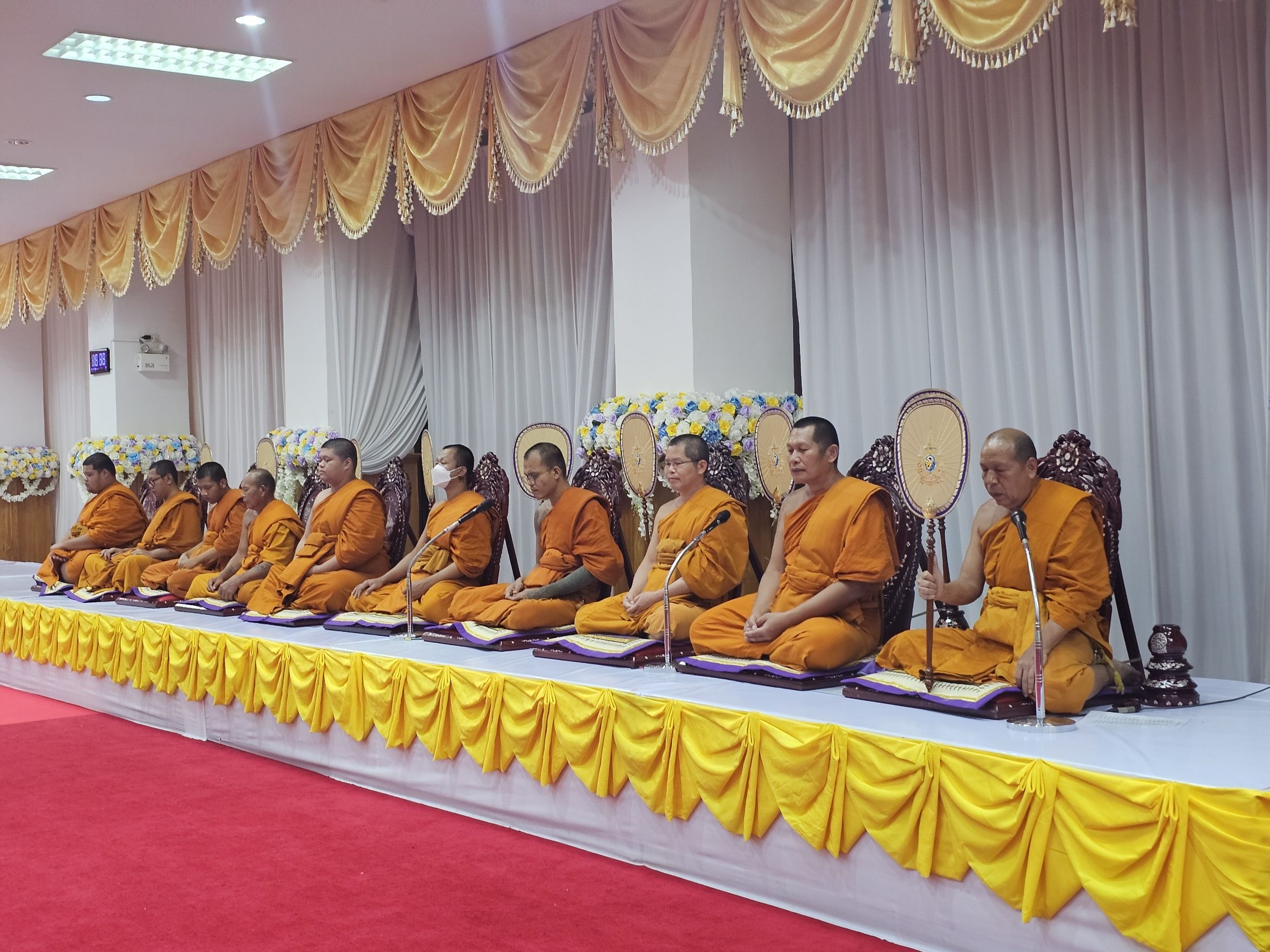 พช. ฉะเชิงเทรา ร่วมพิธีเจริญพระพุทธมนต์ เจริญจิตภาวนา เฉลิมพระเกียรติถวายพระพรชัยมงคลแด่ พระบาทสมเด็จพระเจ้าอยู่หัว และพระบรมวงศานุวงศ์ทุกพระองค์ เนื่องในโอกาสวันมหามงคลเฉลิมพระชนมพรรษา 6 รอบ 28 กรกฎาคม 2567