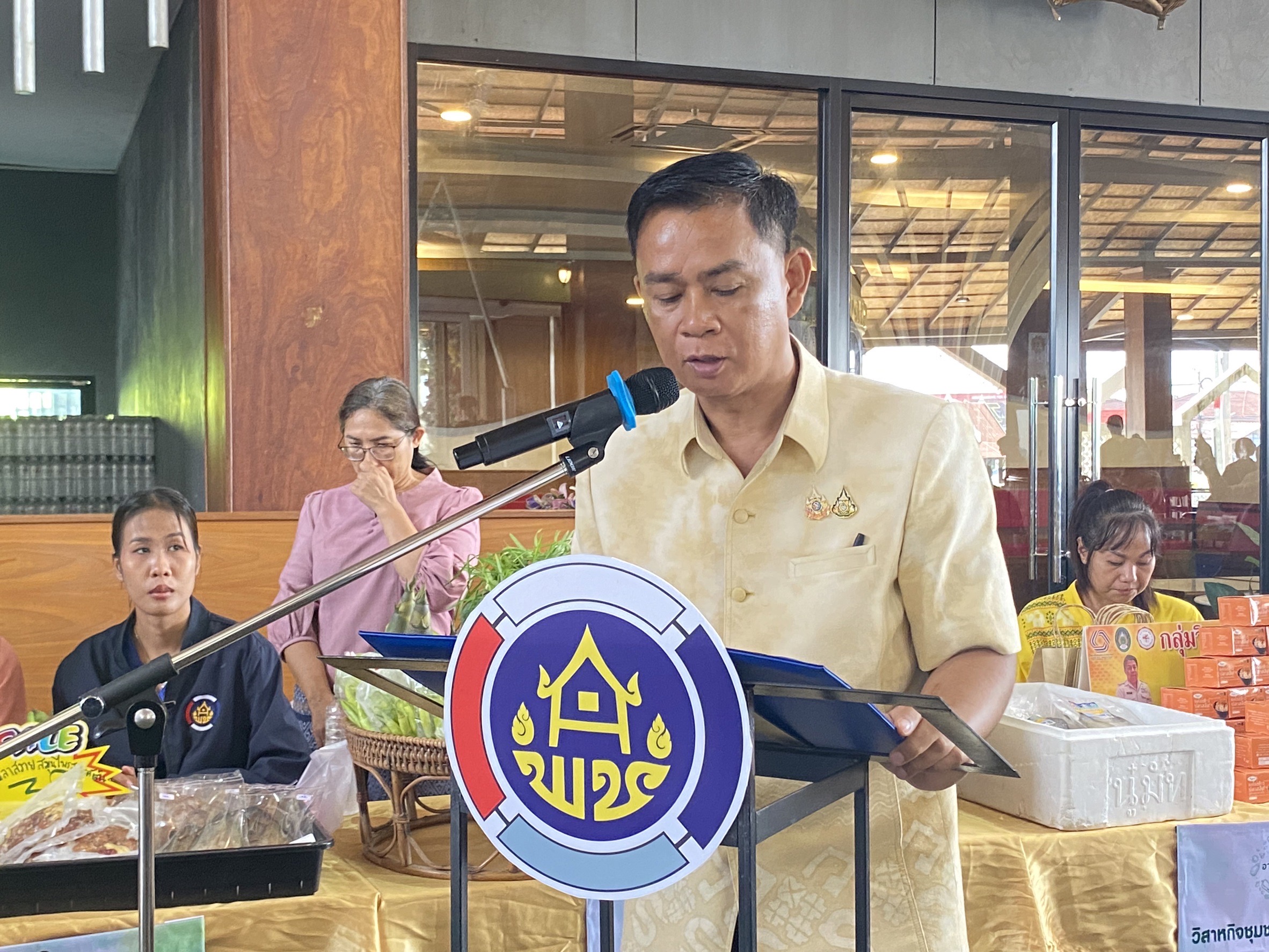 จังหวัดฉะเชิงเทรา เปิดกิจกรรมเชื่อมโยงช่องทางการตลาด สร้างรายได้จากกิจการอาหารปลอดภัย