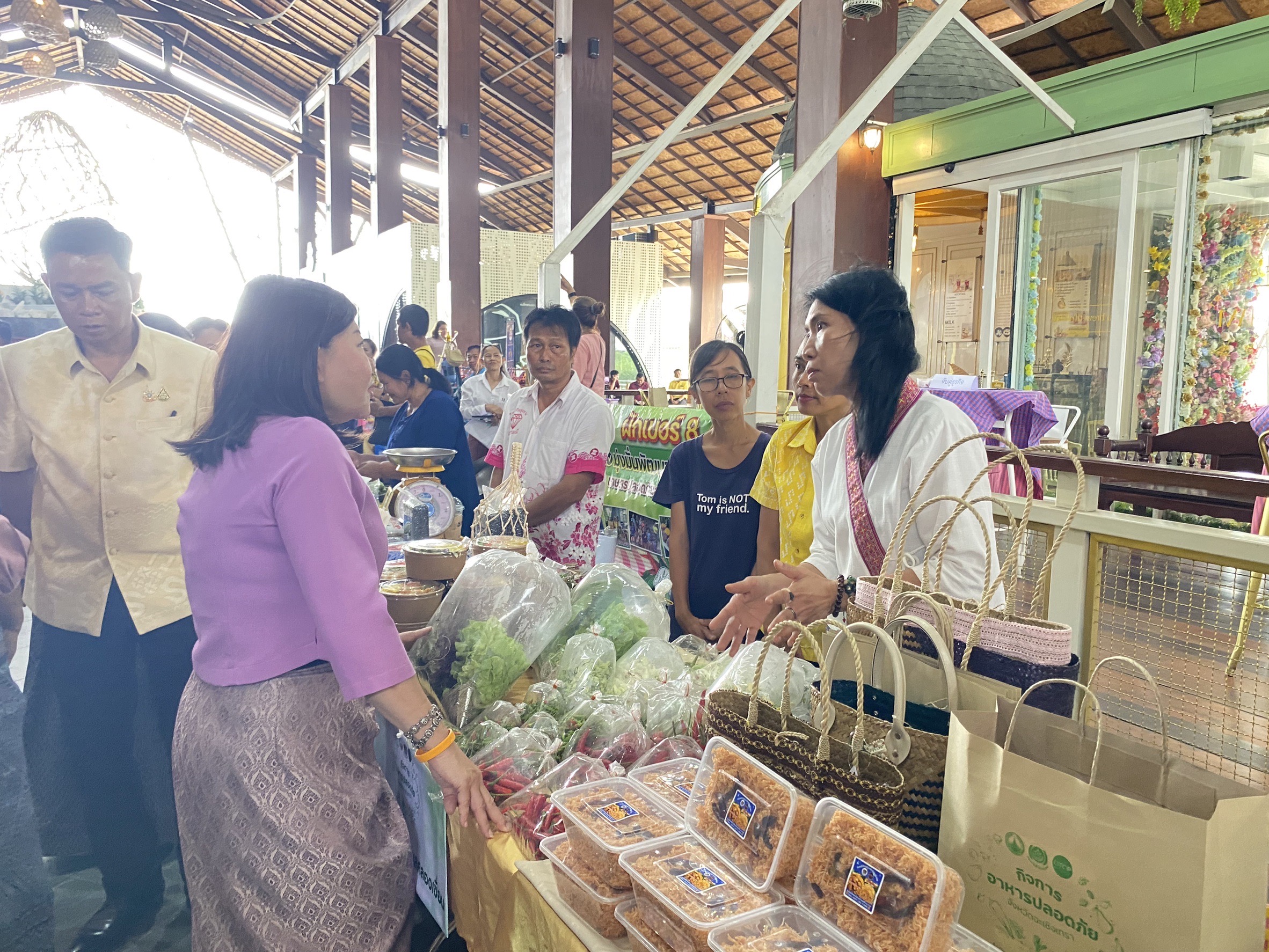 จังหวัดฉะเชิงเทรา เปิดกิจกรรมเชื่อมโยงช่องทางการตลาด สร้างรายได้จากกิจการอาหารปลอดภัย