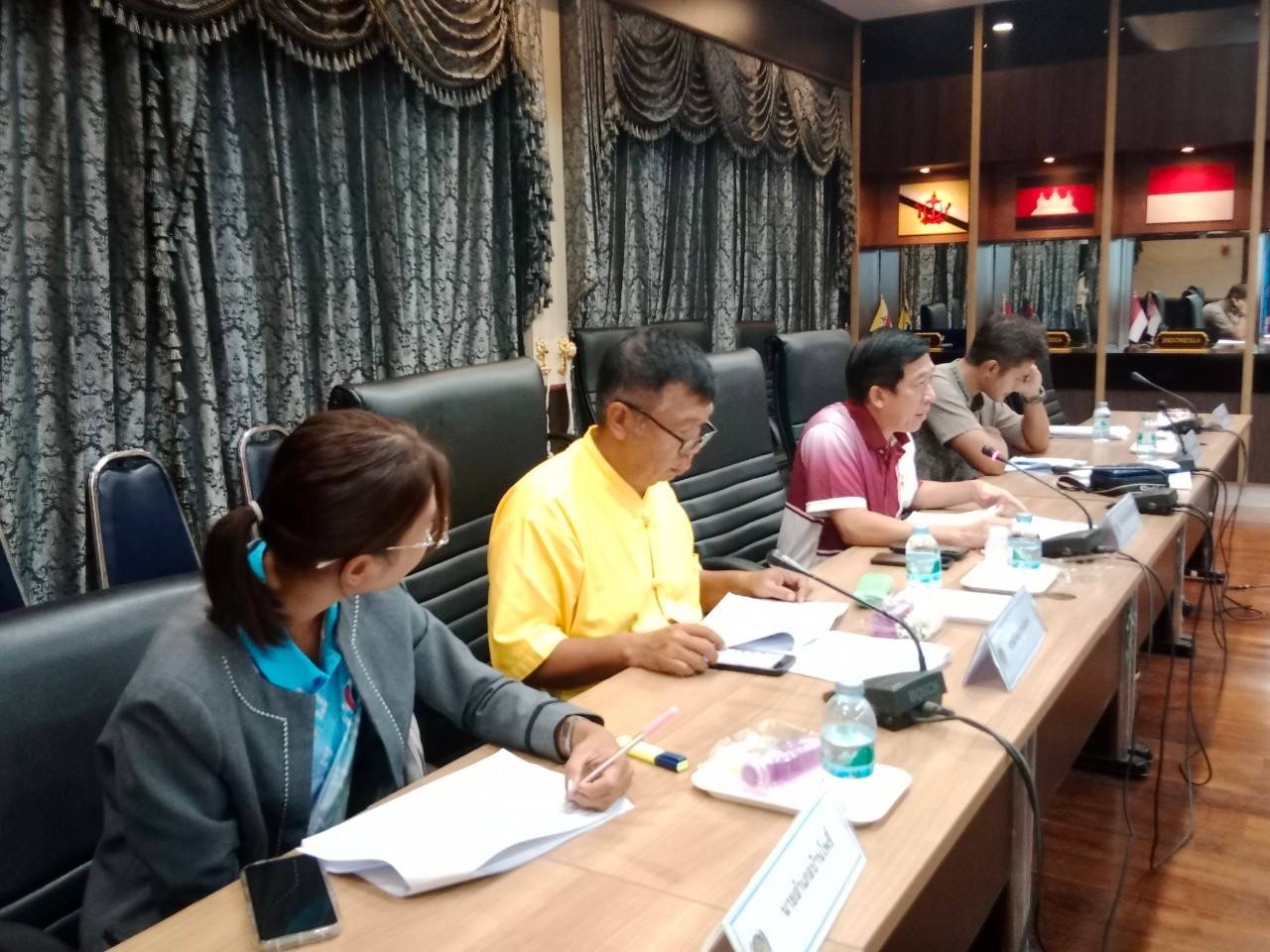 จังหวัดฉะเชิงเทรา ขับเคลื่อนนโยบายสานพลังประชารัฐประจำจังหวัด(คสป.) โดยการประชุมคณะทำงานการพัฒนาเศรษฐกิจฐานรากและประชารัฐ (E3) และผู้แทนคณะทำงานขับเคลื่อนการพัฒนาเศรษฐกิจฐานรากและประชารัฐ จังหวัดฉะเชิงเทรา