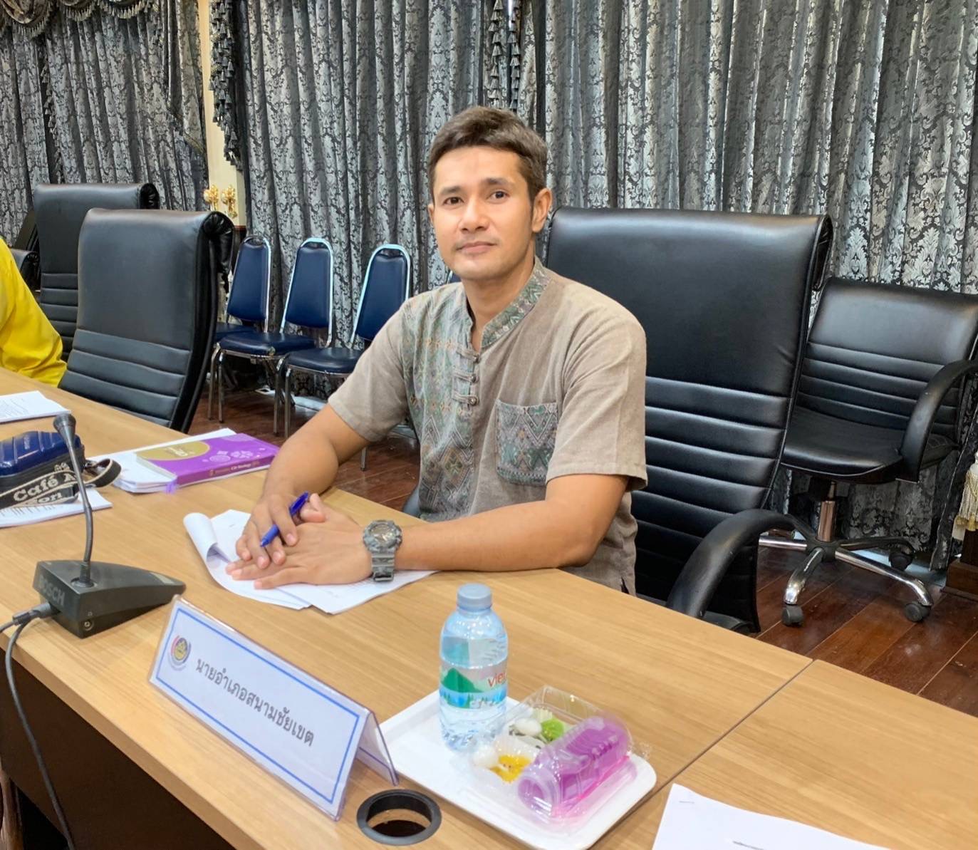 จังหวัดฉะเชิงเทรา ขับเคลื่อนนโยบายสานพลังประชารัฐประจำจังหวัด(คสป.) โดยการประชุมคณะทำงานการพัฒนาเศรษฐกิจฐานรากและประชารัฐ (E3) และผู้แทนคณะทำงานขับเคลื่อนการพัฒนาเศรษฐกิจฐานรากและประชารัฐ จังหวัดฉะเชิงเทรา