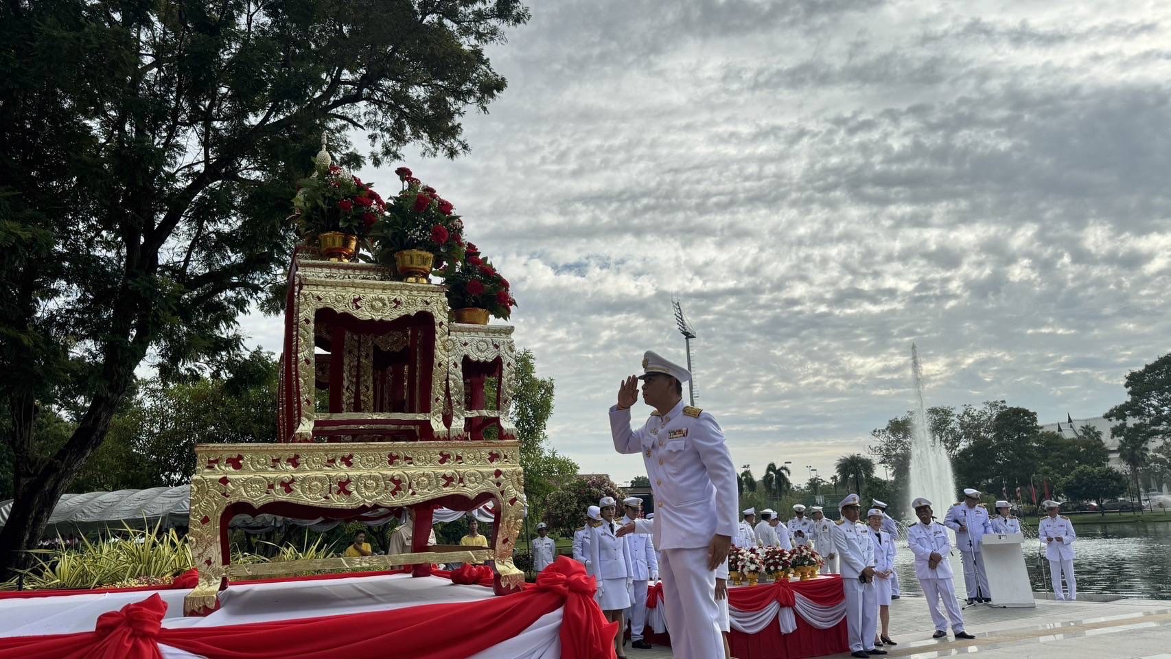 พช.ฉะเชิงเทรา ร่วมพิธีน้อมรำลึก “สมเด็จย่า” เนื่องในวันคล้ายวันพระราชสมภพสมเด็จพระศรีนครินทราบรมราชชนนี ประจำปี พ.ศ. ๒๕๖๗