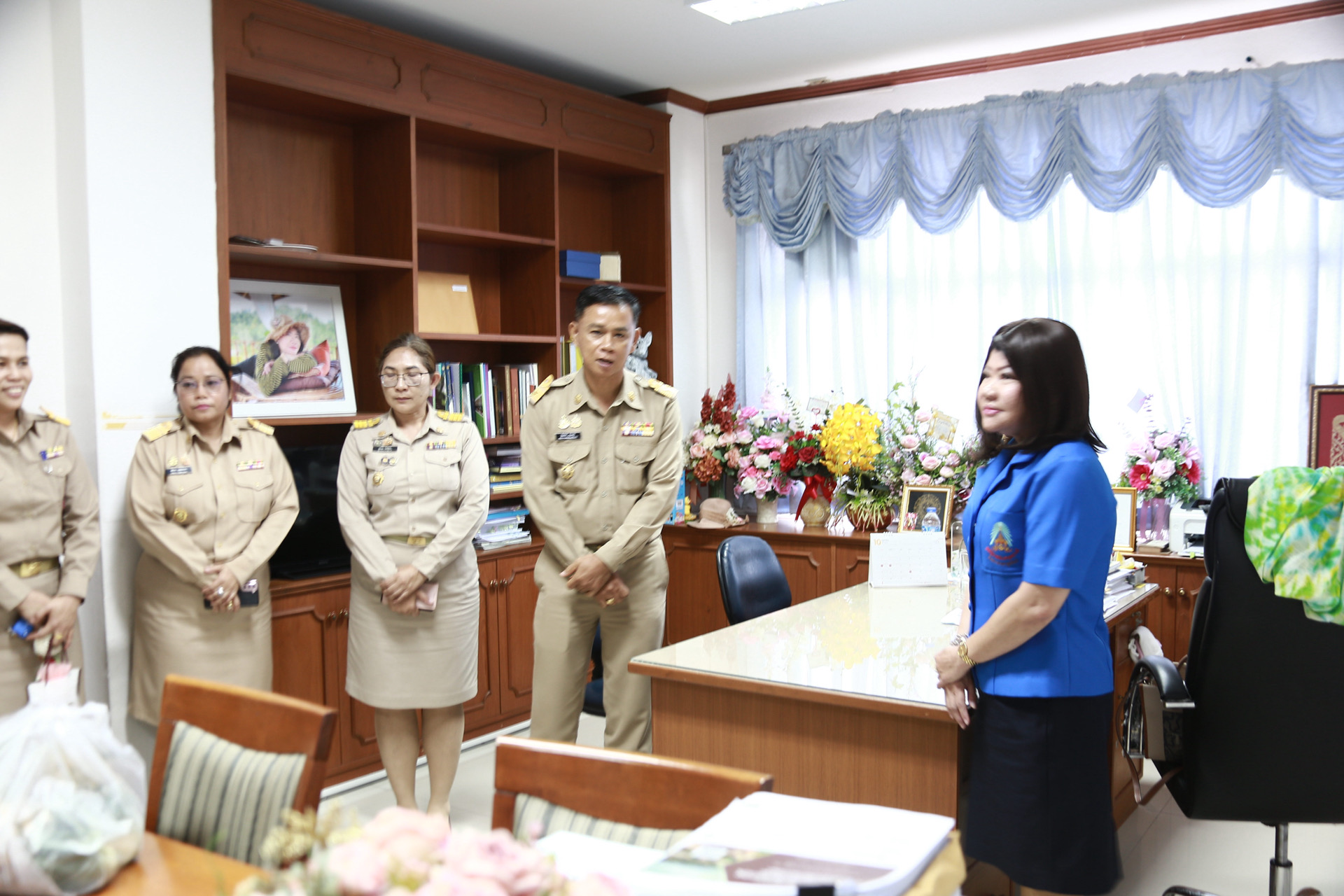 พช.แปดริ้ว มอบภารกิจ รับการรายงานตัวจากพัฒนาการอำเภอ และนักวิชาการชำนาญการพิเศษหน้าใหม่ เก๋าประสบการณ์ !!