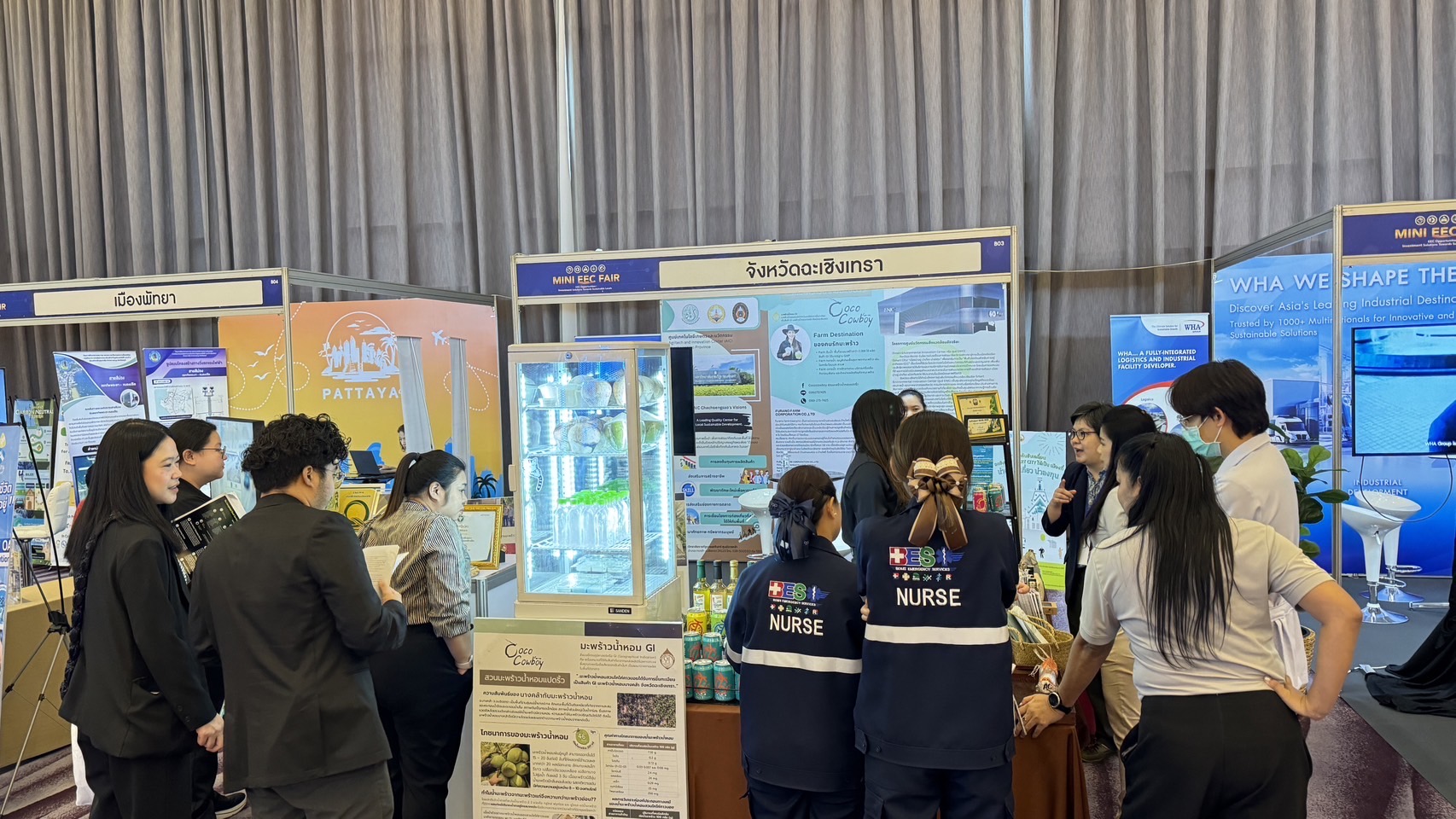 ปิดจ๊อป 2 วัน ครึ่งแสน !! พช. ฉะเชิงเทรา ร่วมออกนิทรรศการงาน Mini EEC Fair 2024 “น่าอยู่ น่าเที่ยว น่าลงทุน”