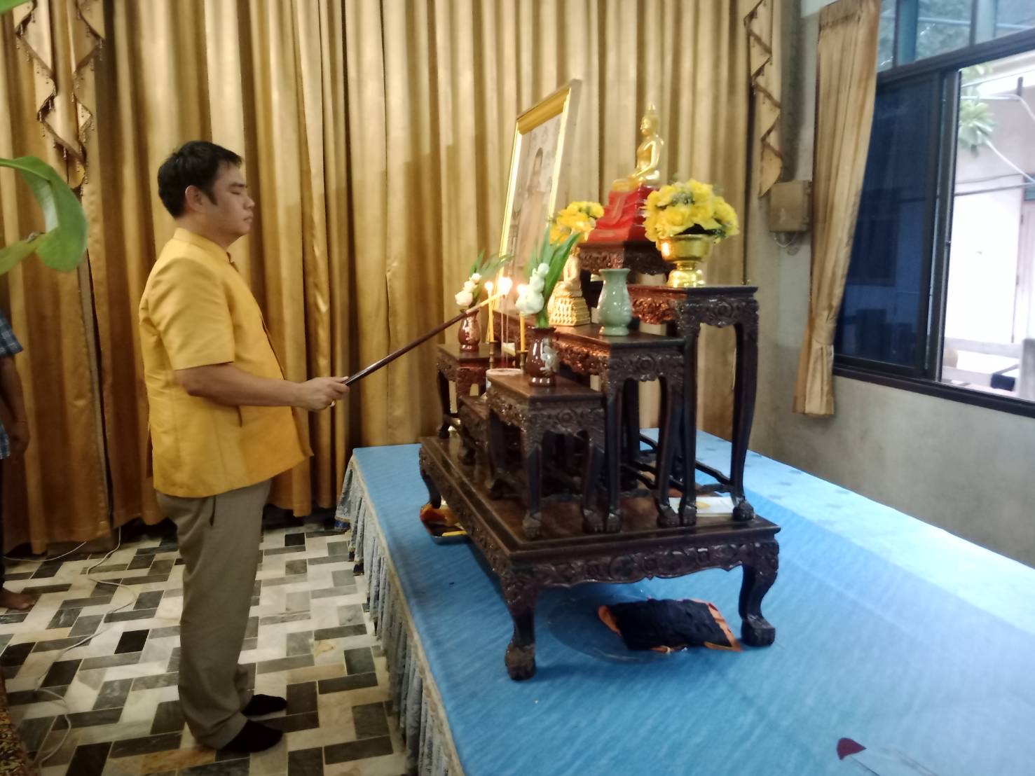 พช.แปดริ้ว ร่วมเป็นเจ้าภาพงานเทศน์มหาชาติ ส่งเสริมคุณธรรมและจริยธรรมในชุมชน