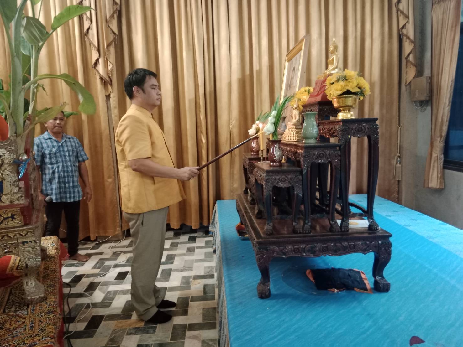 พช.แปดริ้ว ร่วมเป็นเจ้าภาพงานเทศน์มหาชาติ ส่งเสริมคุณธรรมและจริยธรรมในชุมชน