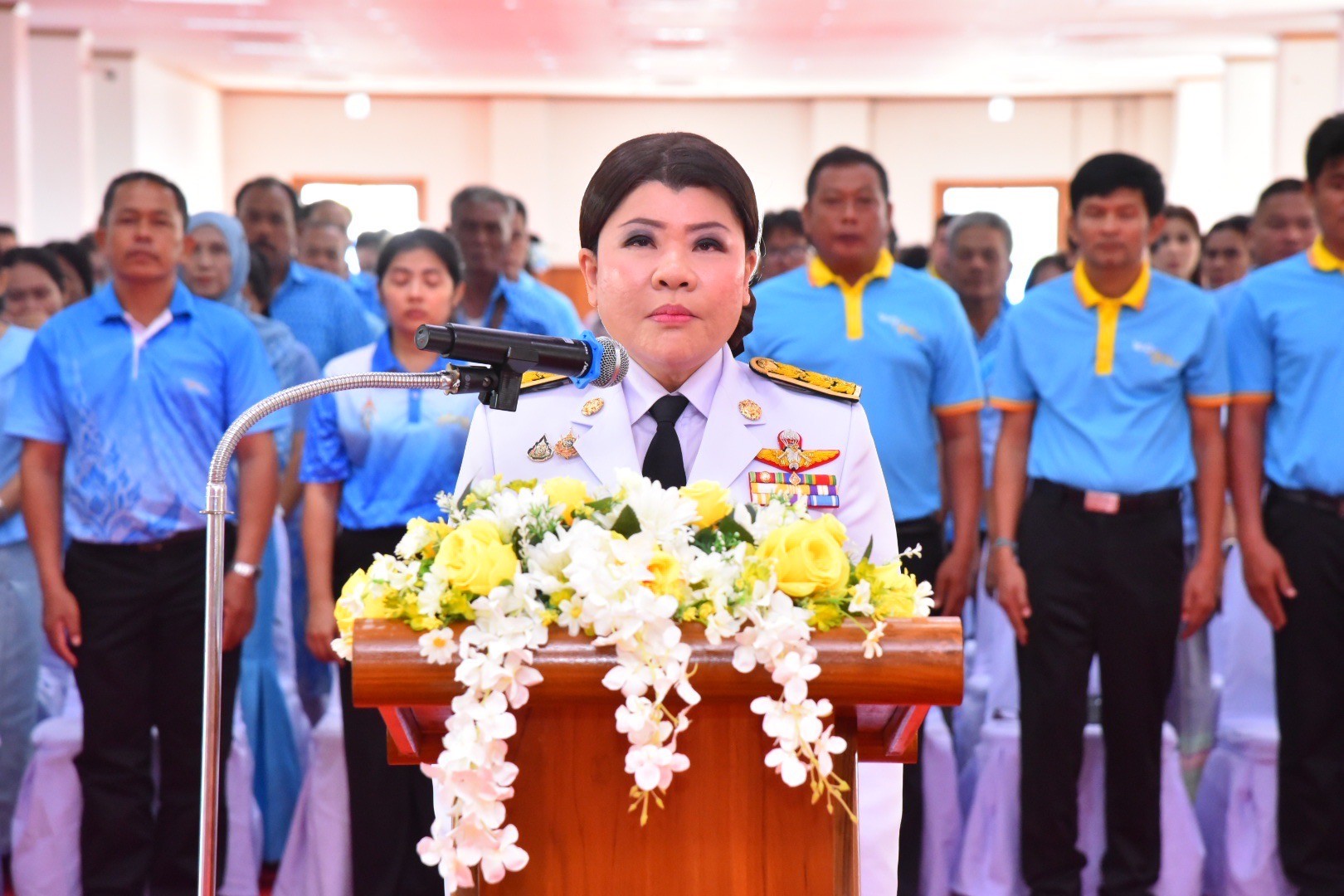 พช.แปดริ้ว จัดพิธีมอบเงินพระราชทานขวัญถุงกองทุนแม่ของแผ่นดิน ประจำปี ๒๕๖๗