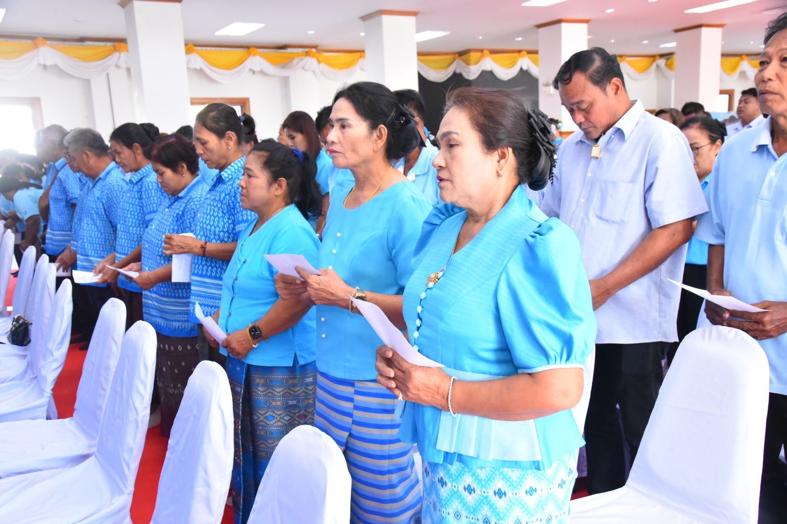 พช.แปดริ้ว จัดพิธีมอบเงินพระราชทานขวัญถุงกองทุนแม่ของแผ่นดิน ประจำปี ๒๕๖๗