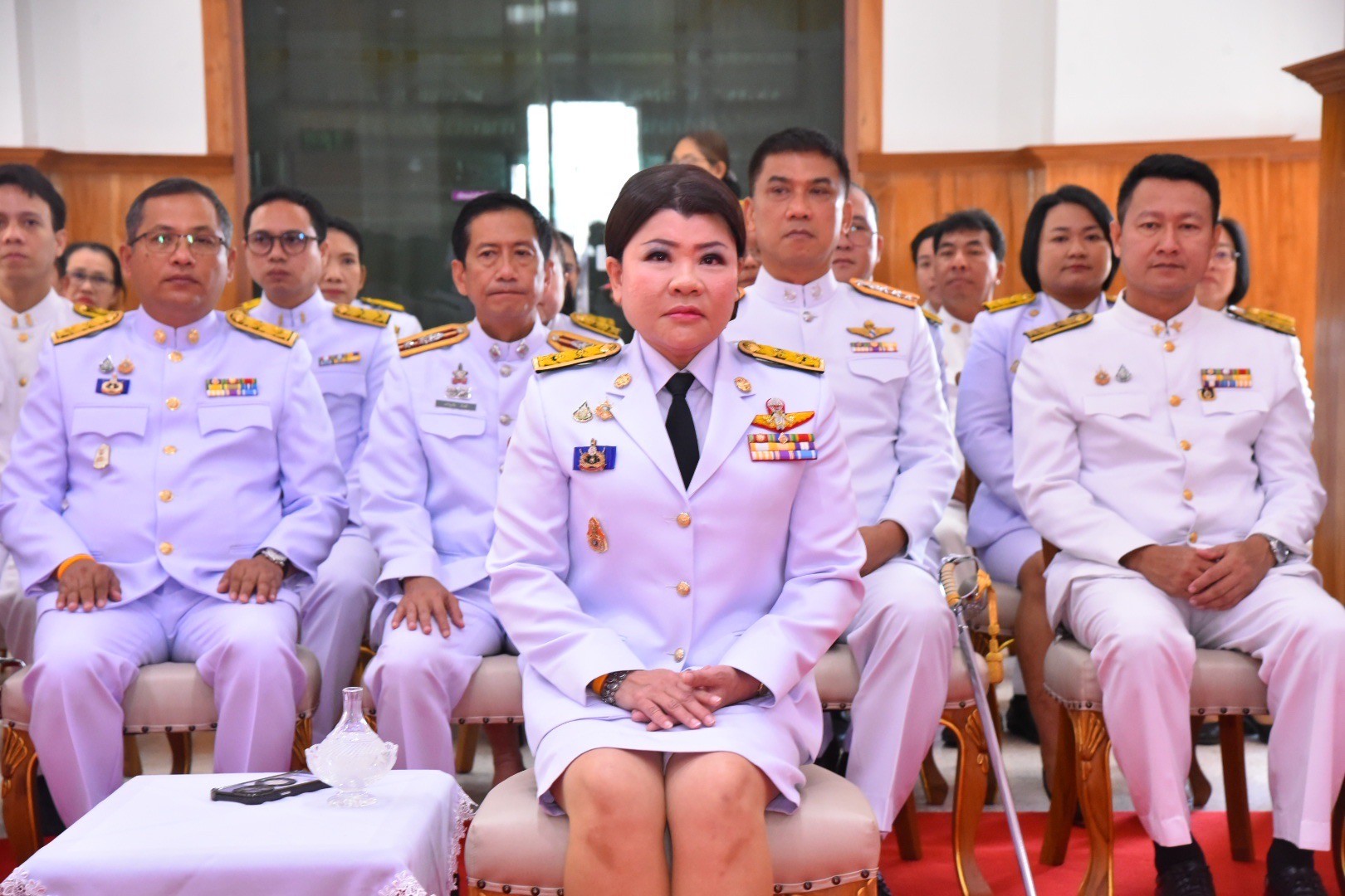 พช.แปดริ้ว จัดพิธีมอบเงินพระราชทานขวัญถุงกองทุนแม่ของแผ่นดิน ประจำปี ๒๕๖๗