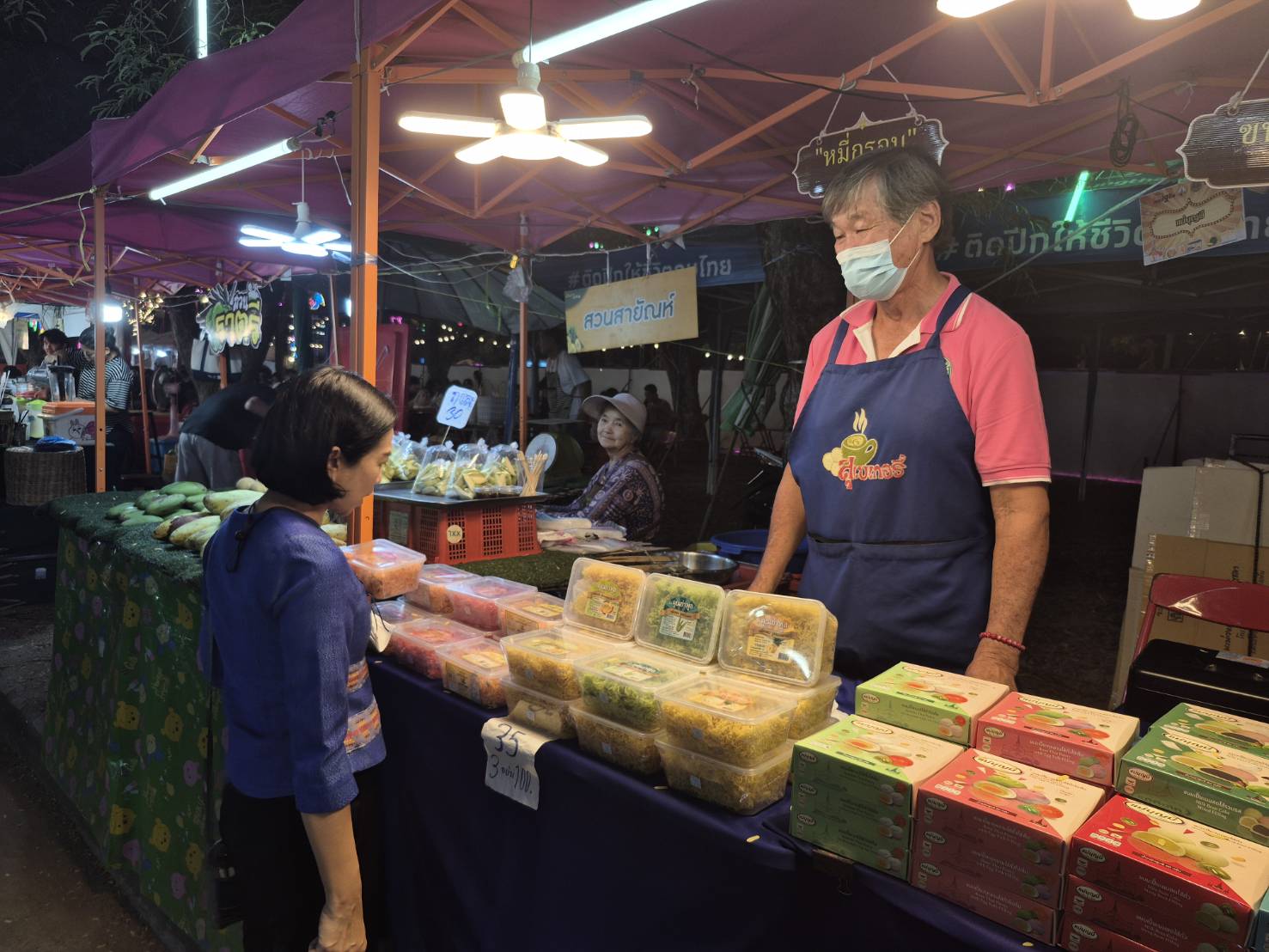 🎇ปิดฉากบูธ OTOP ในงานนมัสการหลวงพ่อโสธรและงานประจำปีจังหวัดฉะเชิงเทรา ปี 2567 ยอดขายทะลุ 300,000 บาท
