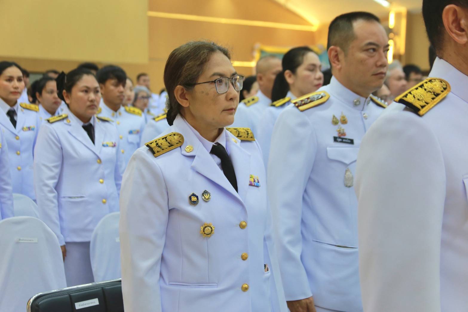 พช.แปดริ้วร่วม“พิธีรำลึกในพระมหากรุณาธิคุณ พระบิดาแห่งฝนหลวง ประจำปี ๒๕๖๗”