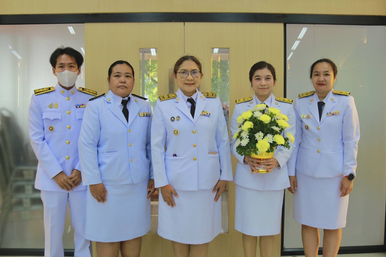 พช.แปดริ้วร่วม“พิธีรำลึกในพระมหากรุณาธิคุณ พระบิดาแห่งฝนหลวง ประจำปี ๒๕๖๗”