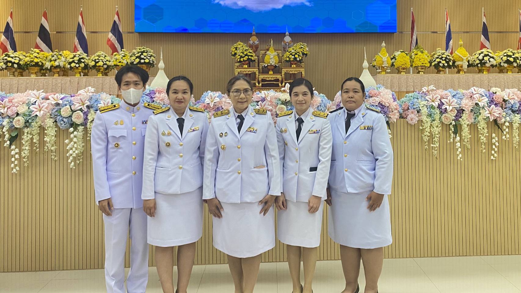 พช.แปดริ้วร่วม“พิธีรำลึกในพระมหากรุณาธิคุณ พระบิดาแห่งฝนหลวง ประจำปี ๒๕๖๗”