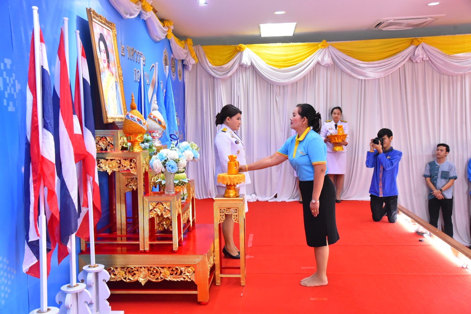 พช.แปดริ้ว จัดพิธีมอบเงินพระราชทานขวัญถุงกองทุนแม่ของแผ่นดิน ประจำปี ๒๕๖๗