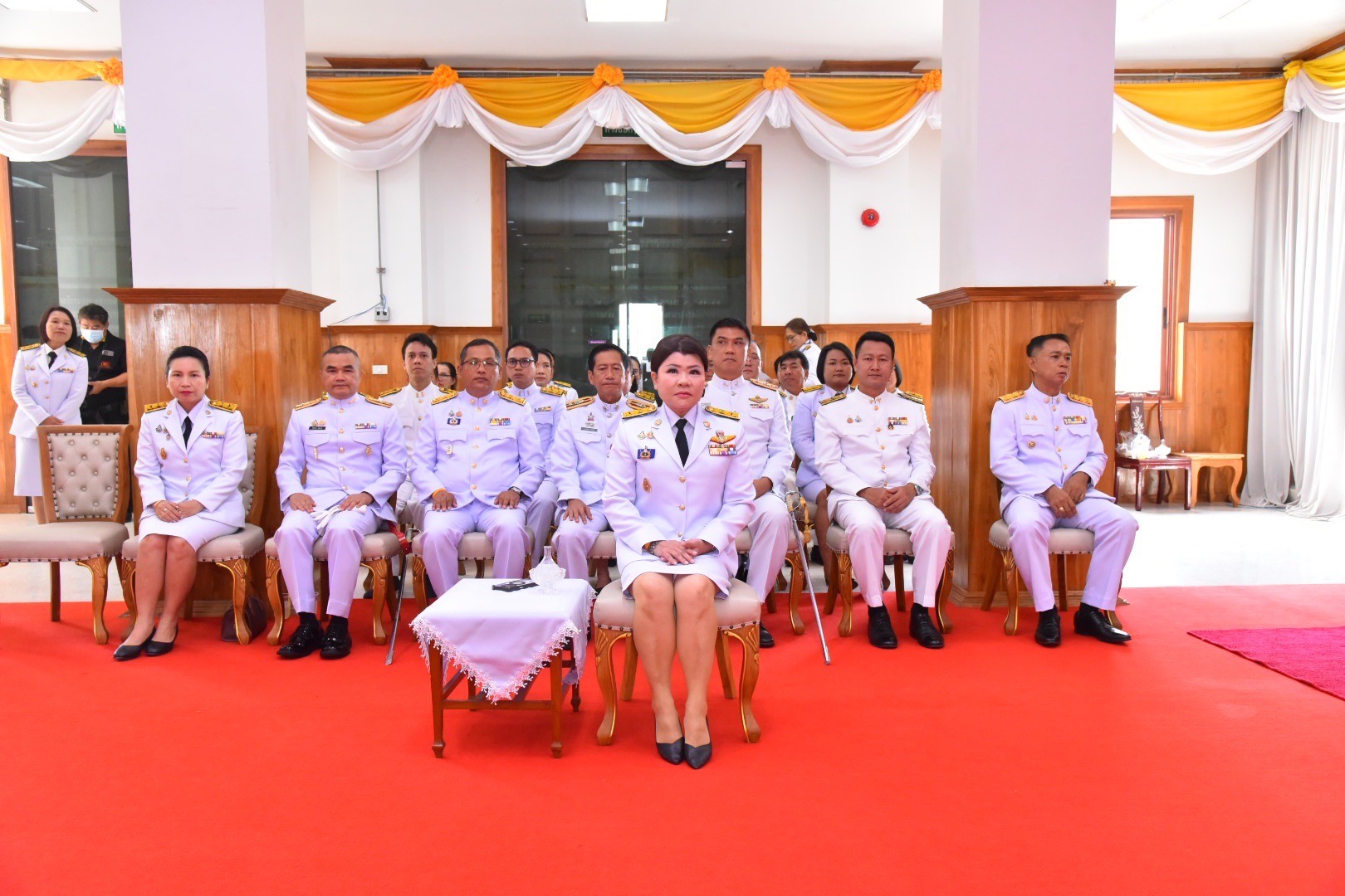 พช.แปดริ้ว จัดพิธีมอบเงินพระราชทานขวัญถุงกองทุนแม่ของแผ่นดิน ประจำปี ๒๕๖๗