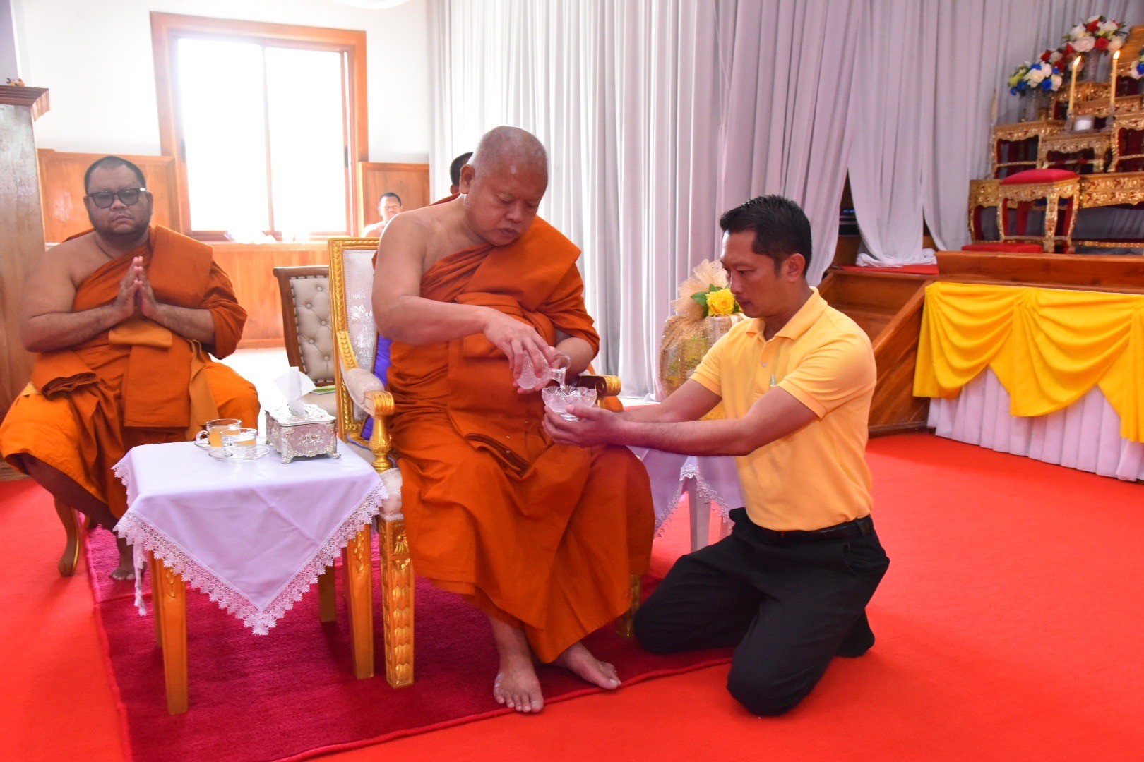 พช.แปดริ้ว จัดพิธีมอบเงินพระราชทานขวัญถุงกองทุนแม่ของแผ่นดิน ประจำปี ๒๕๖๗
