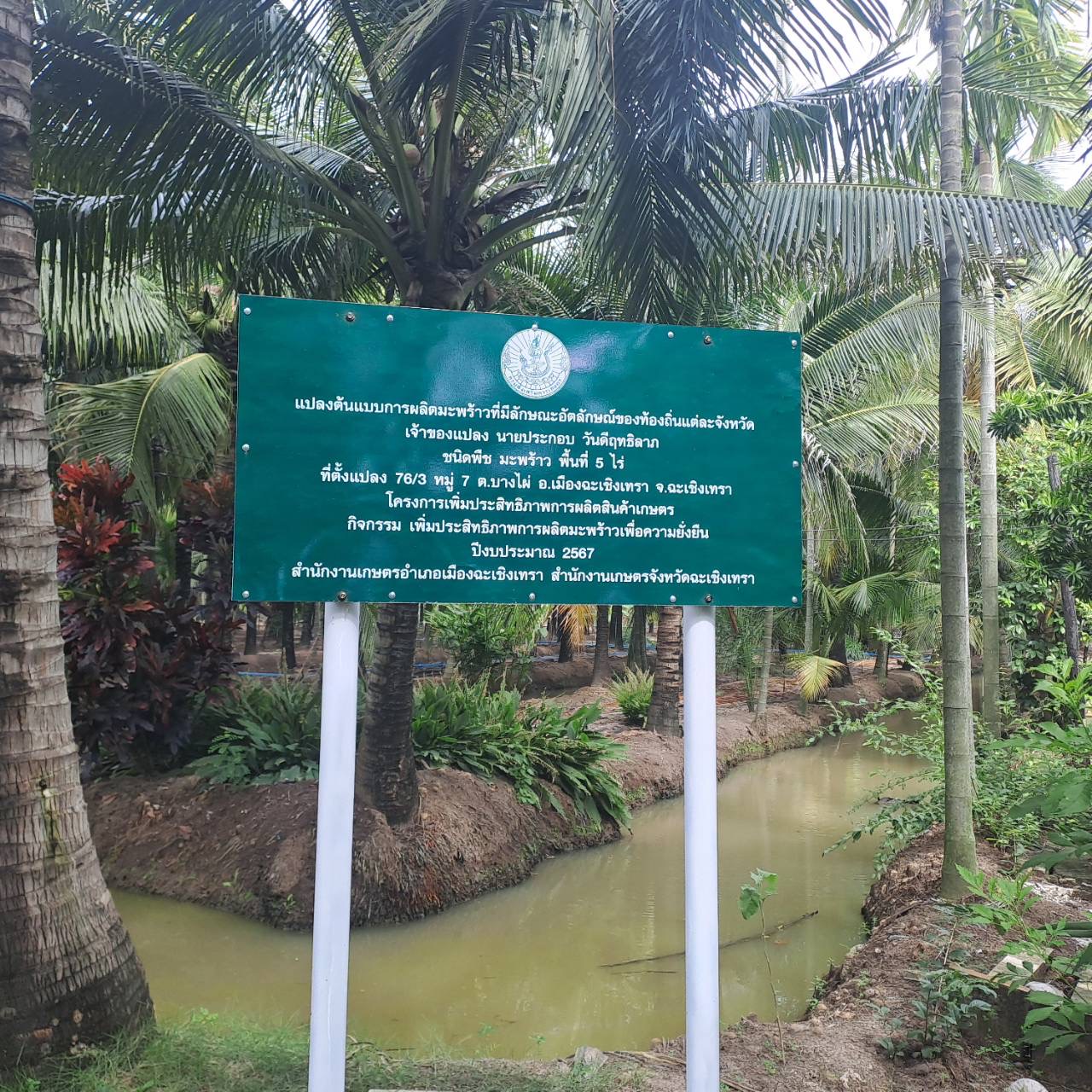 “พช.ฉะเชิงเทรา ร่วมลงพื้นที่ตรวจประเมินระบบควบคุมคุณภาพสินค้าสิ่งบ่งชี้ทางภูมิศาสตร์ (GI)ไทย”