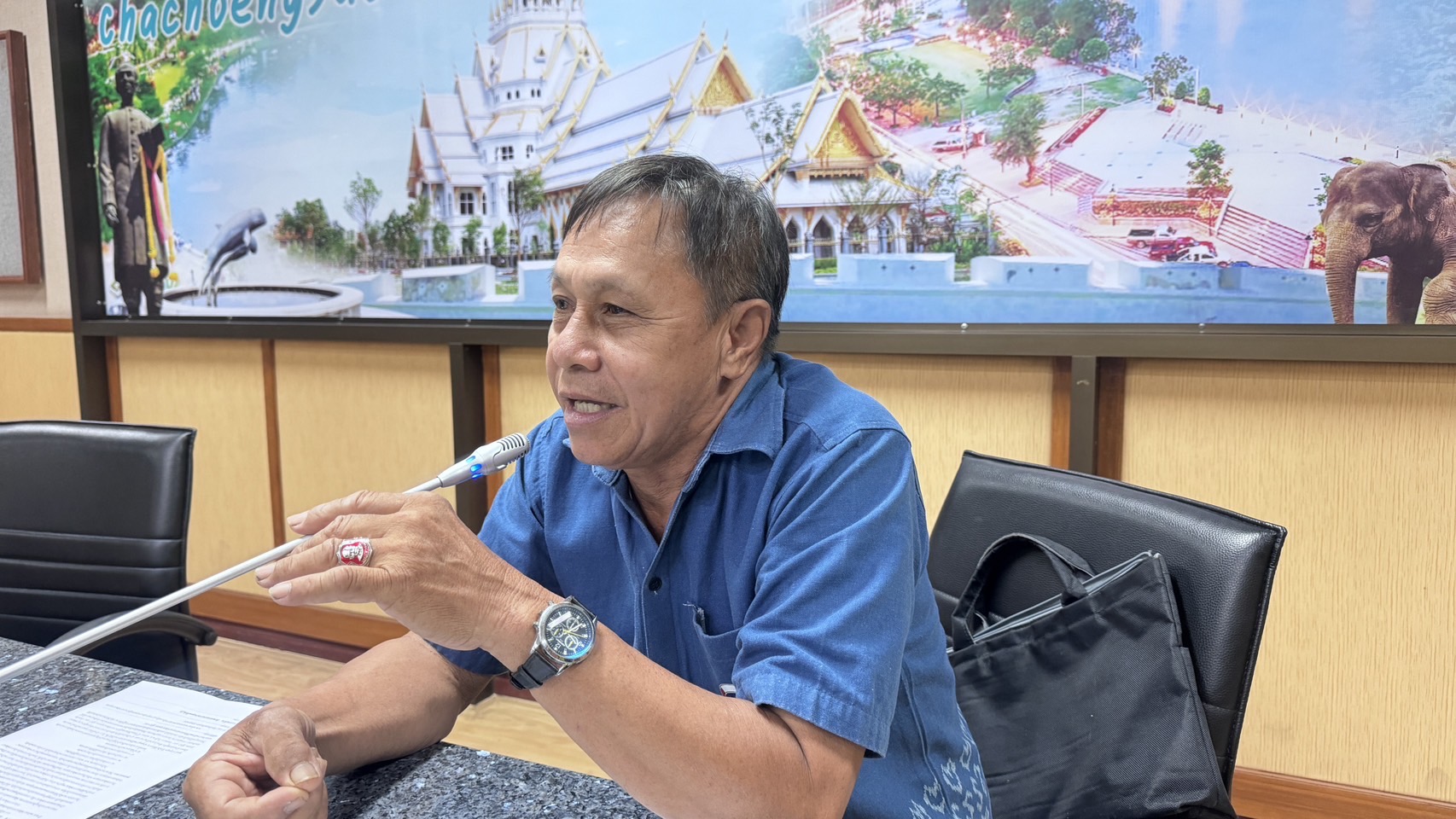 เตรียมพร้อมรองรับ 3 นโยบายหลักมหาดไทย !! พช. ฉะเชิงเทรา ร่วมการประชุมคณะกรรมการชมรมผู้นำอาสาพัฒนาชุมชน (ผู้นำ อช.) จังหวัดฉะเชิงเทรา