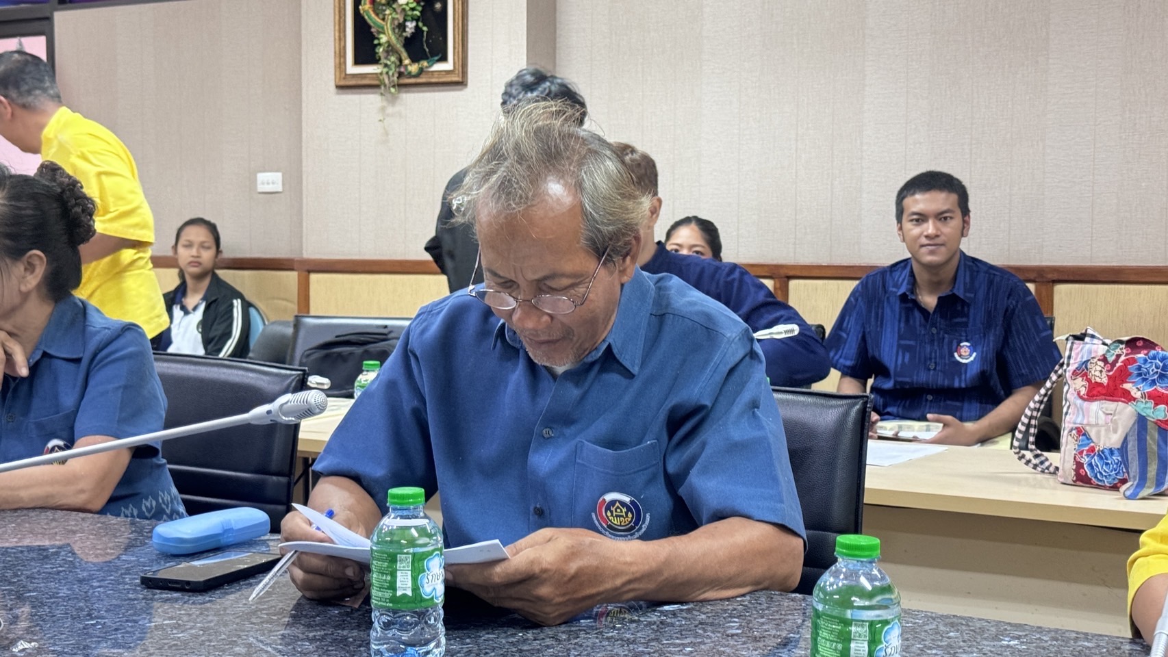 เตรียมพร้อมรองรับ 3 นโยบายหลักมหาดไทย !! พช. ฉะเชิงเทรา ร่วมการประชุมคณะกรรมการชมรมผู้นำอาสาพัฒนาชุมชน (ผู้นำ อช.) จังหวัดฉะเชิงเทรา