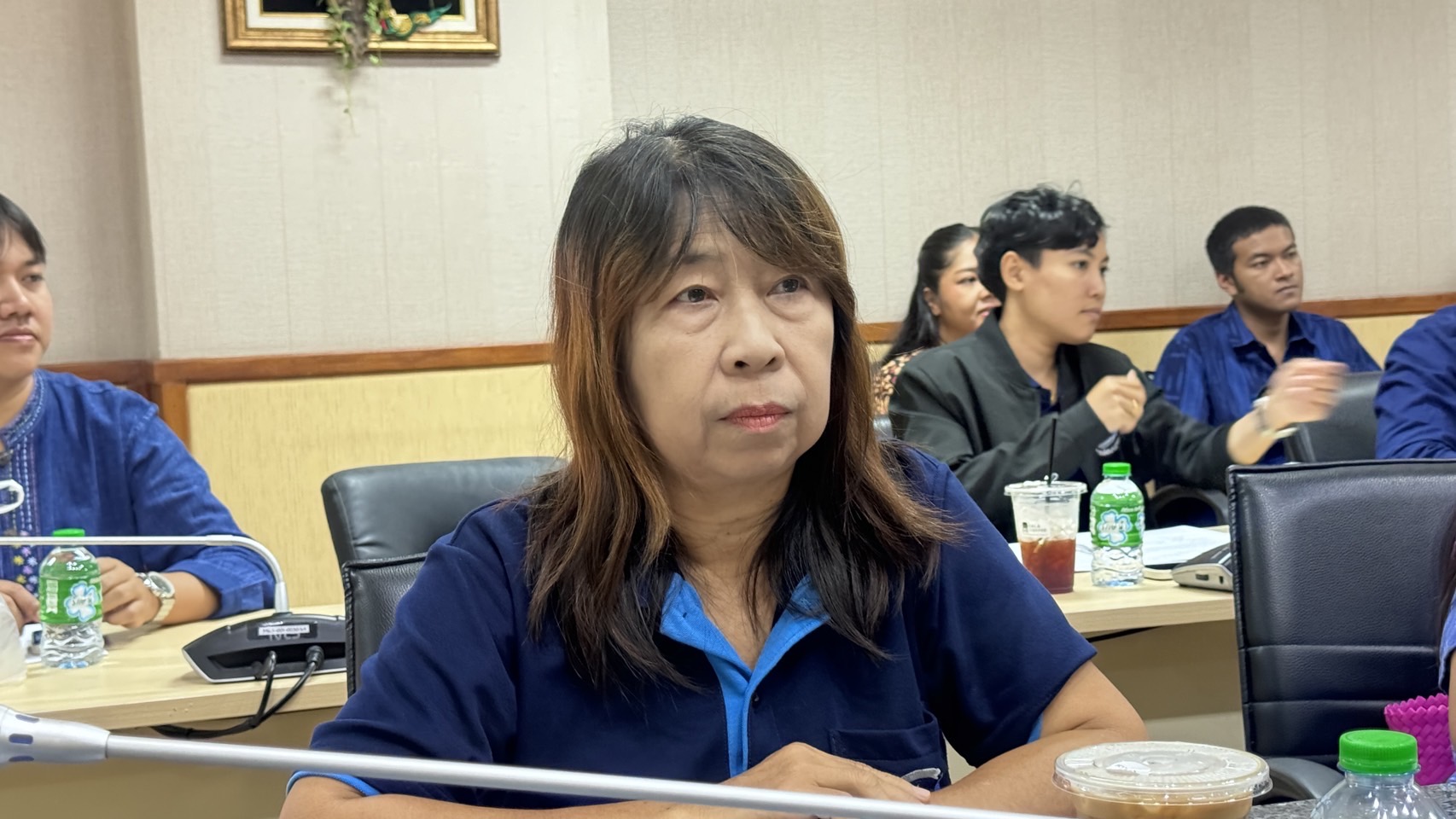 เตรียมพร้อมรองรับ 3 นโยบายหลักมหาดไทย !! พช. ฉะเชิงเทรา ร่วมการประชุมคณะกรรมการชมรมผู้นำอาสาพัฒนาชุมชน (ผู้นำ อช.) จังหวัดฉะเชิงเทรา